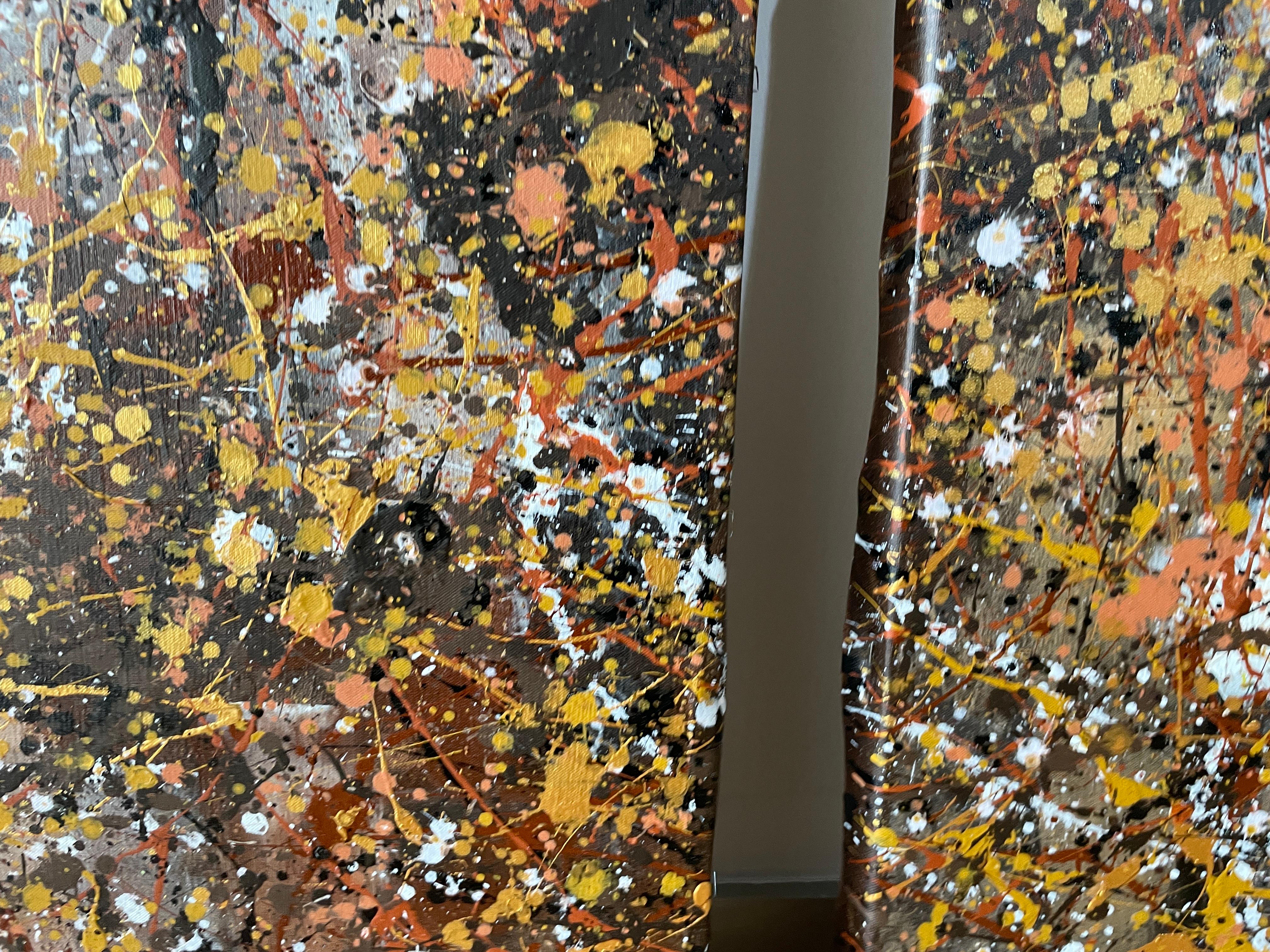Diptych-Sunrise in the Savannah For Sale 11