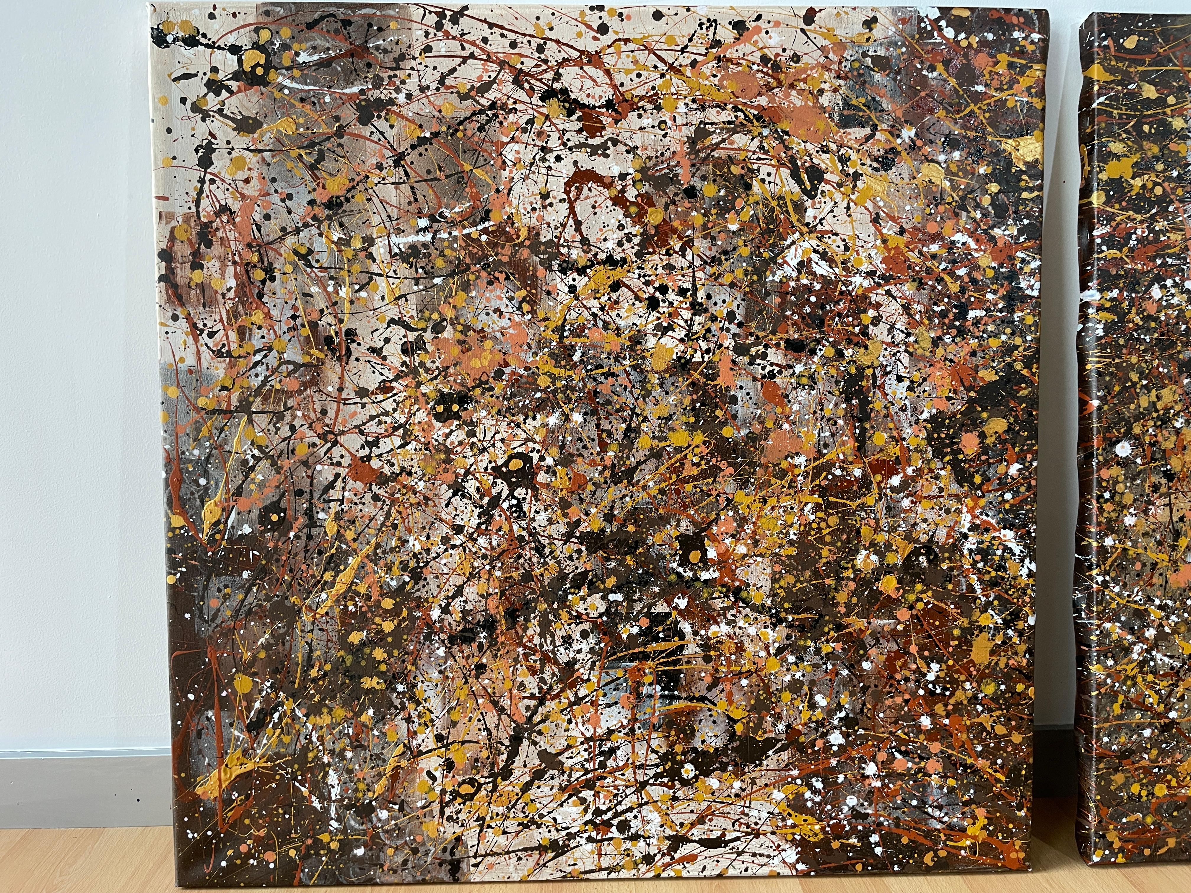 Diptych-Sunrise in the Savannah For Sale 4