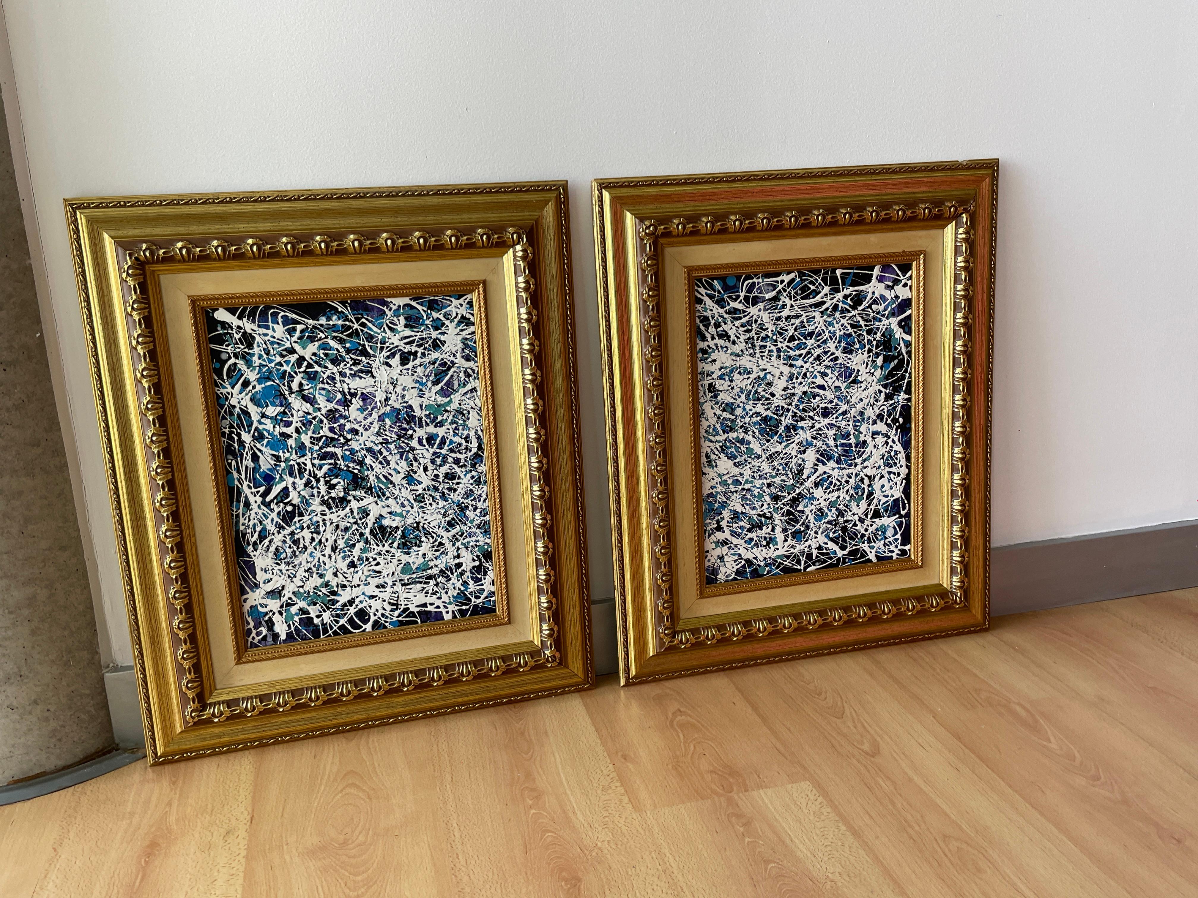 Doppio Zero - Dittico - Painting di Juan Jose Garay