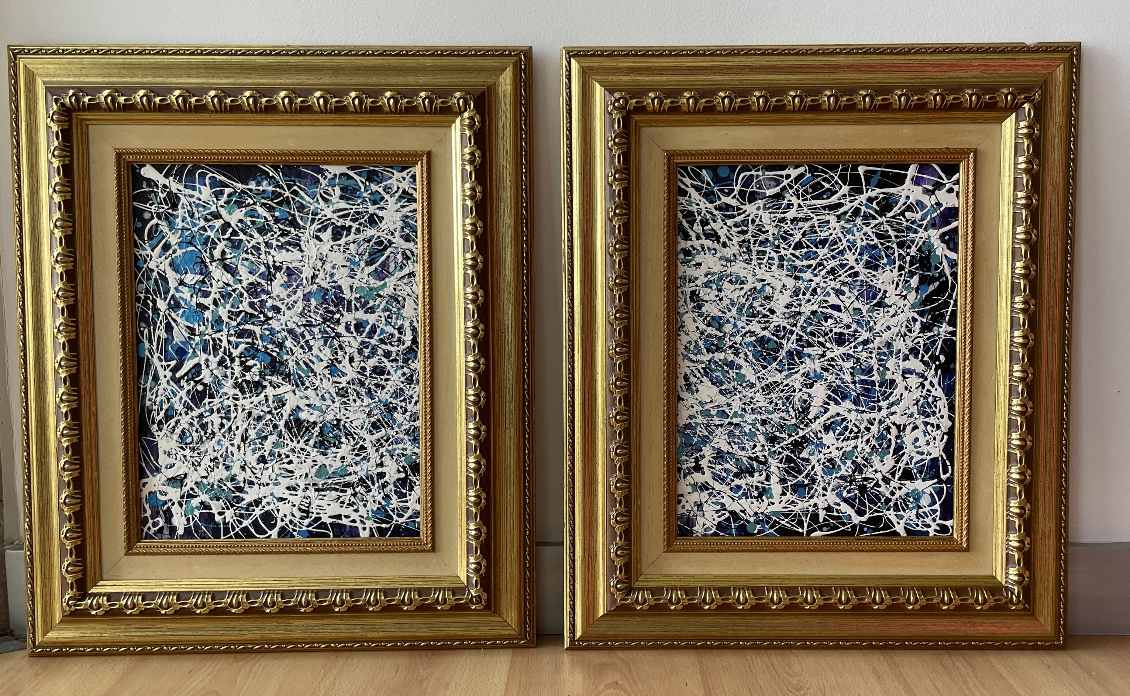 Abstract Painting di Juan Jose Garay - Doppio Zero - Dittico