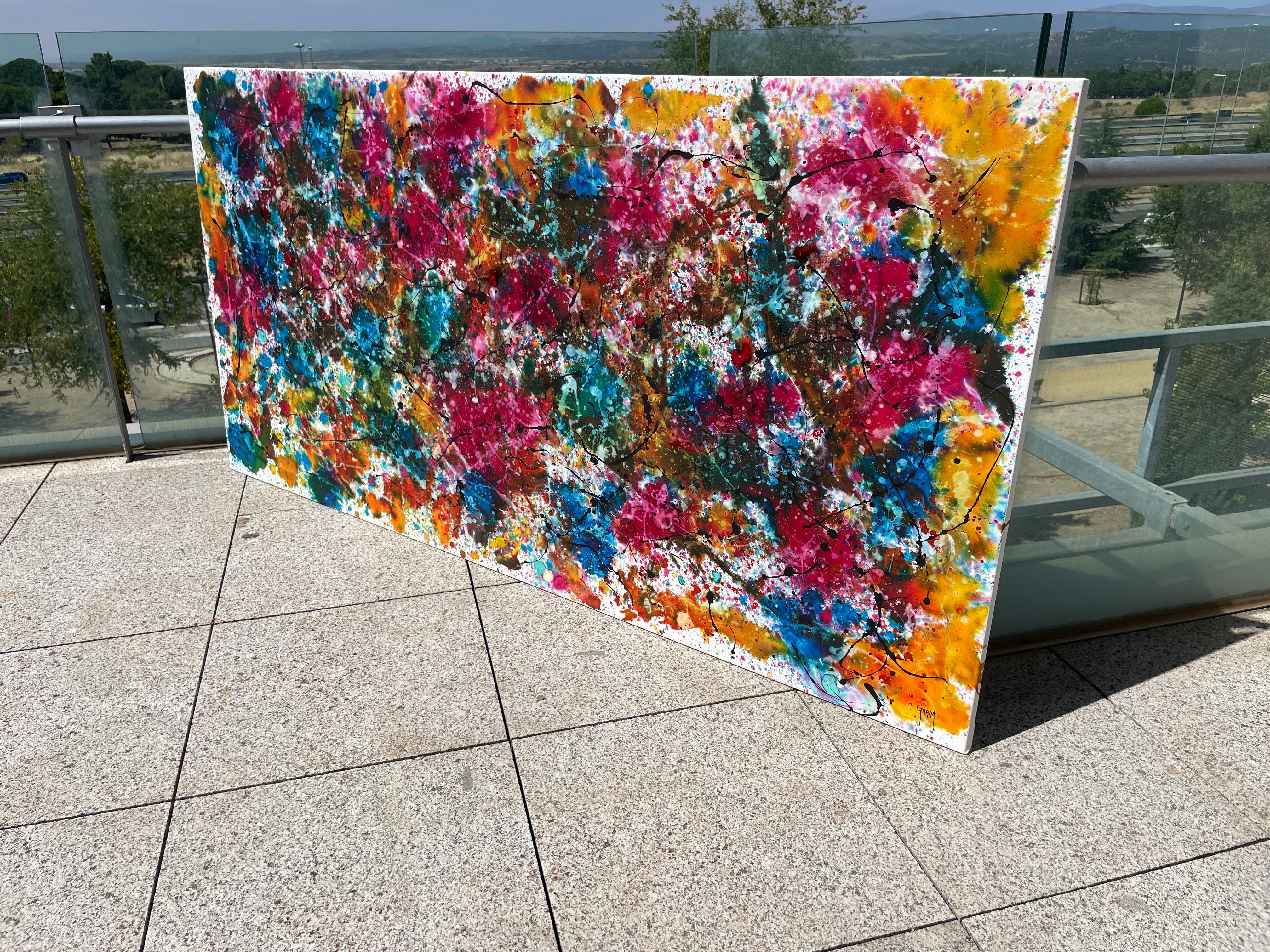 Ecos de primavera - Painting Expresionismo abstracto de Juan Jose Garay