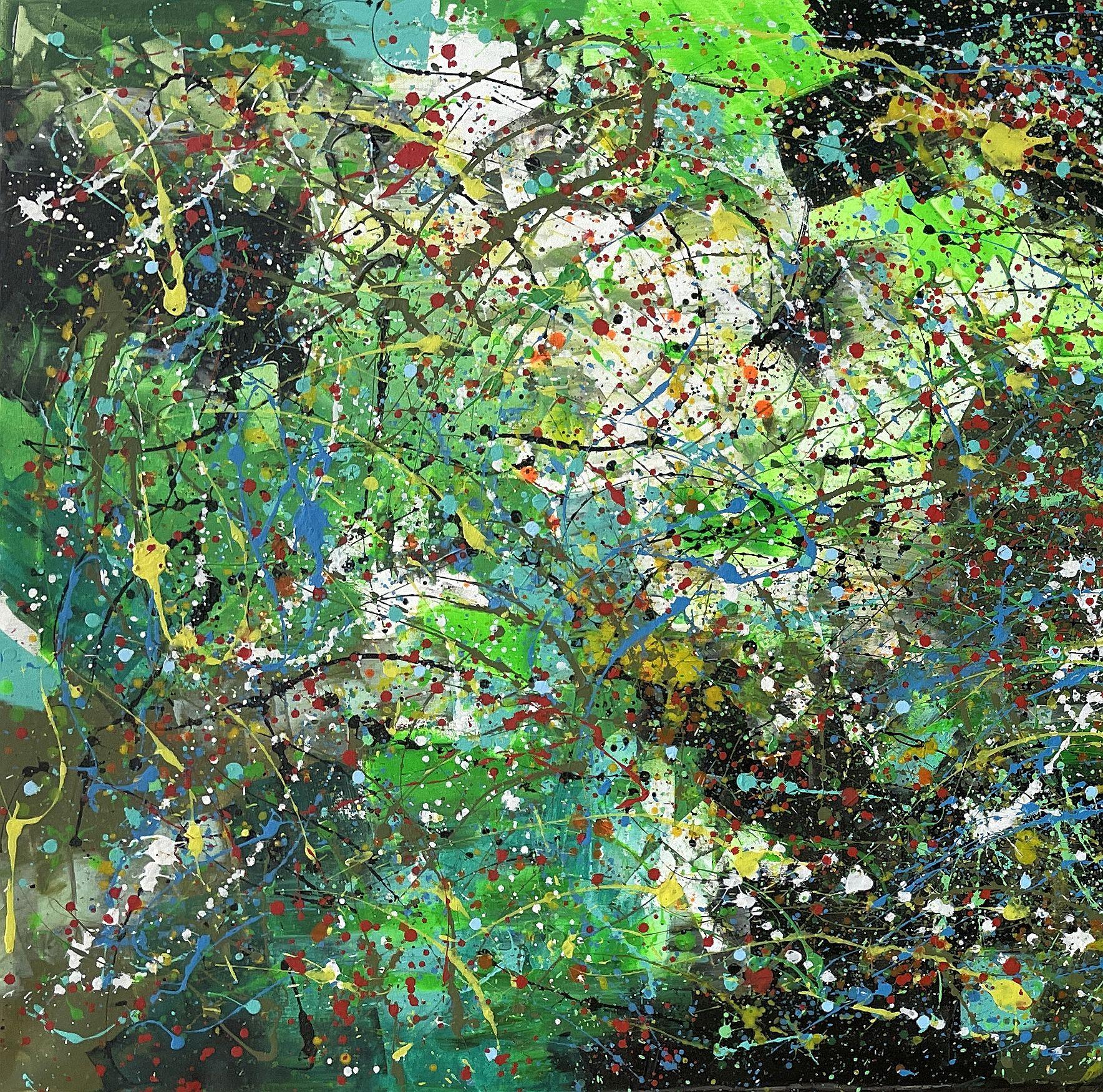 Smeraldo Etereo - Painting di Juan Jose Garay