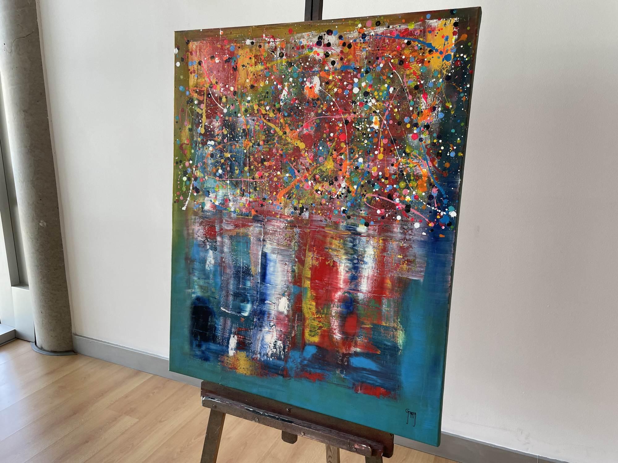  Überall (Abstrakter Expressionismus), Painting, von Juan Jose Garay