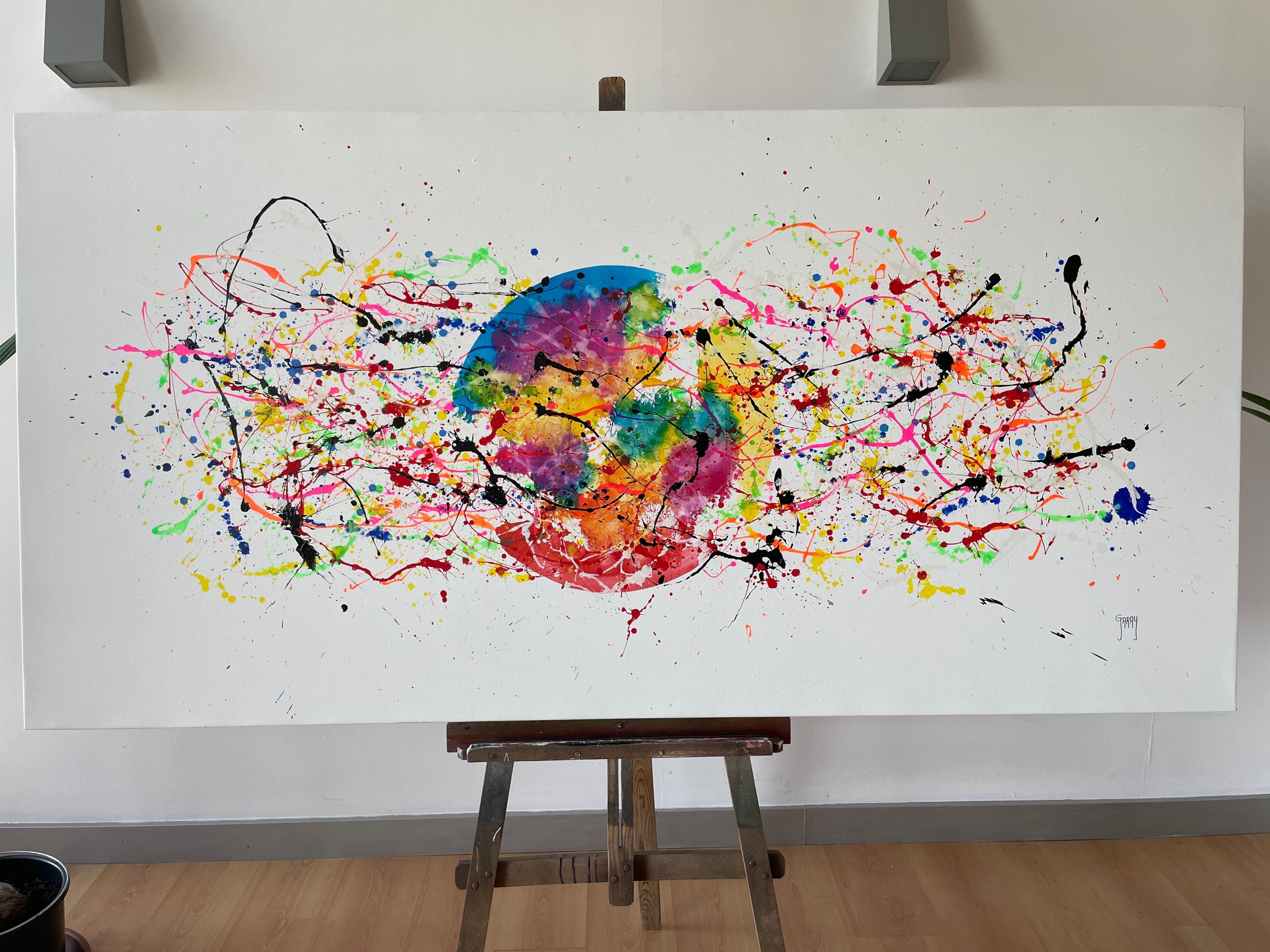 Colore Silenzio Esplosivo - Painting di Juan Jose Garay