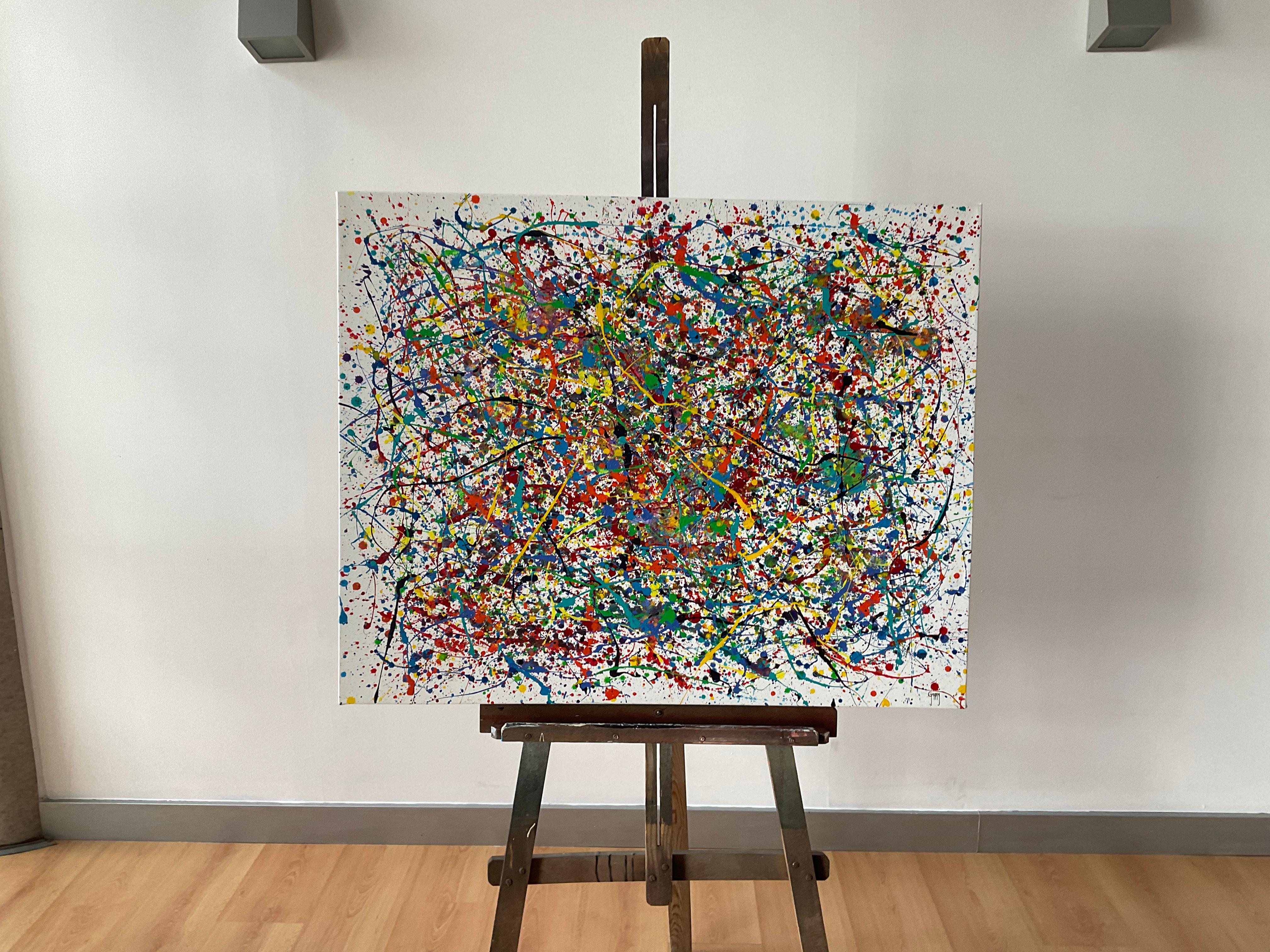 Le paradis des sensations - Painting de Juan Jose Garay