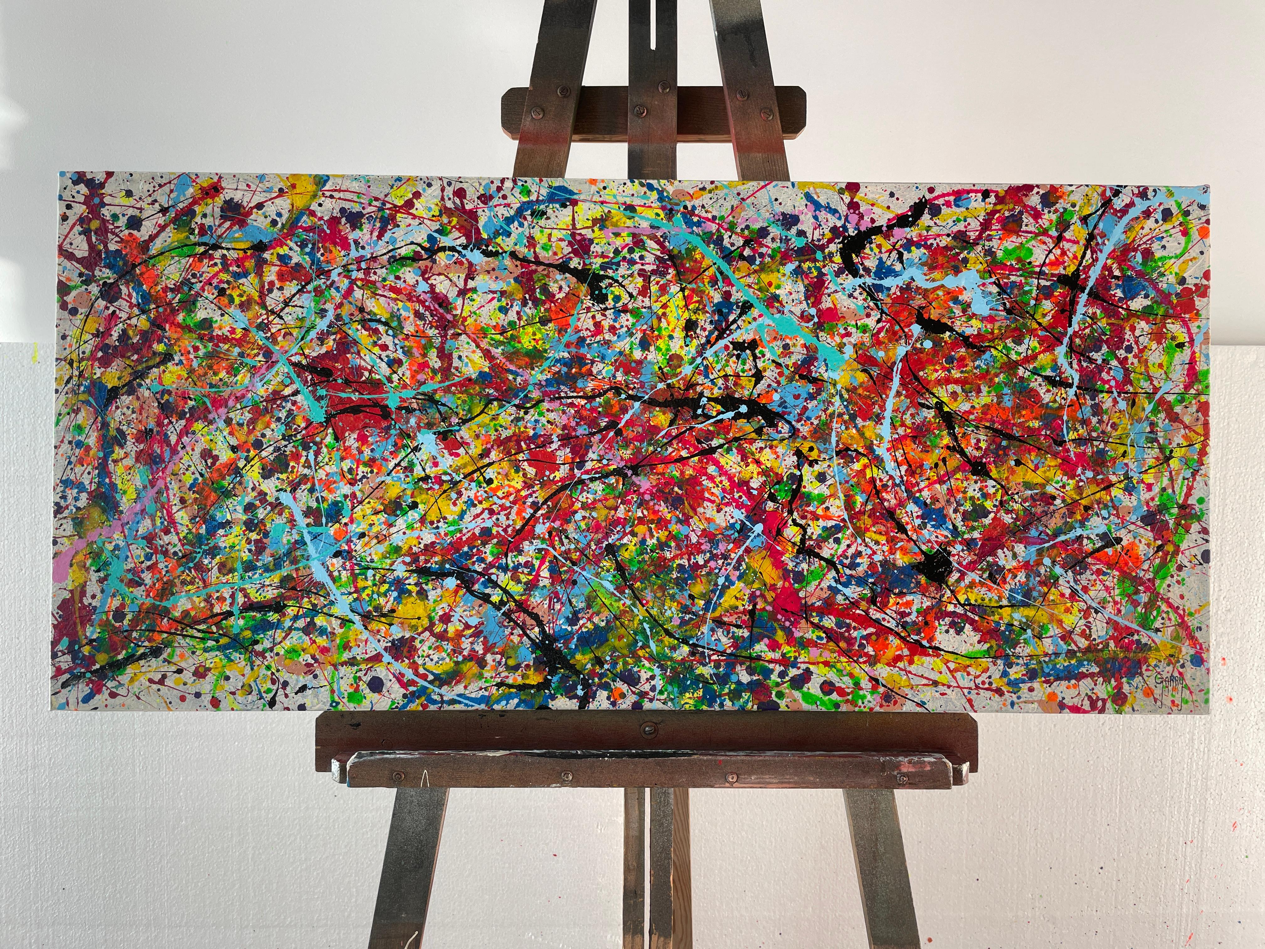 Versteckter Garten 02 – Painting von Juan Jose Garay