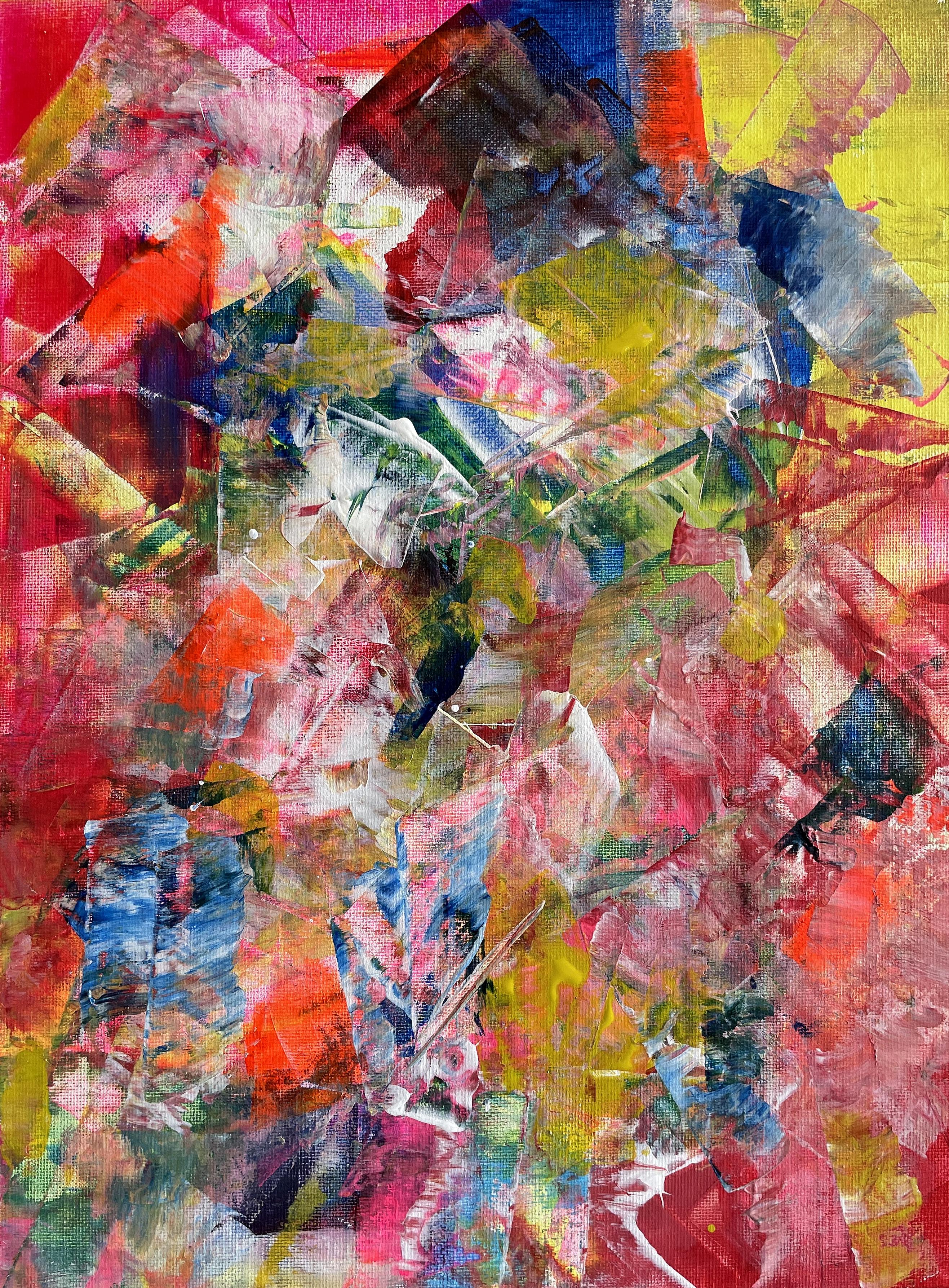 Juan Jose Garay Abstract Painting – Imagine ist Real 03