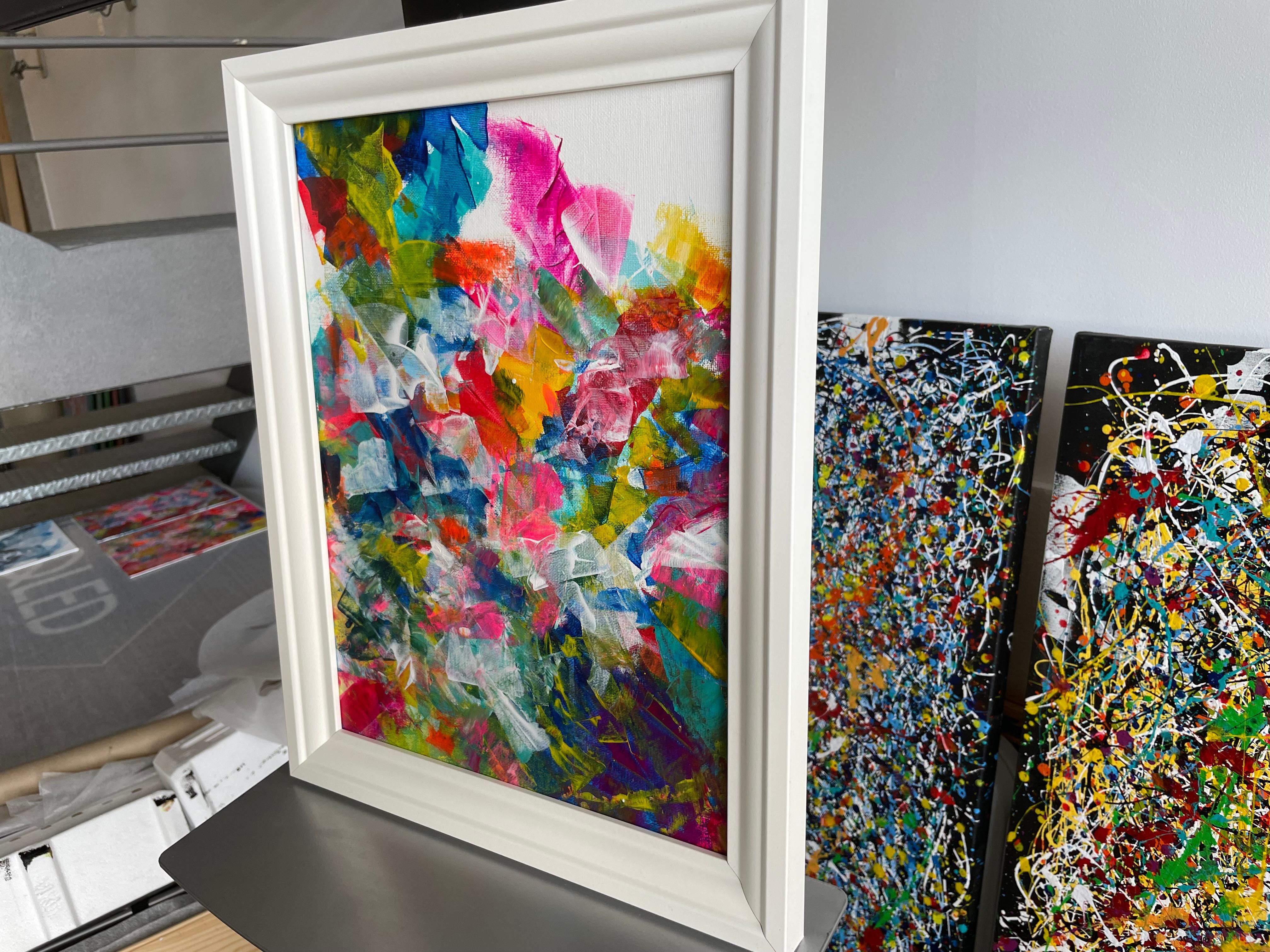 Imagine is Real 05 - Abstract Expressionist Painting by Juan Jose Garay