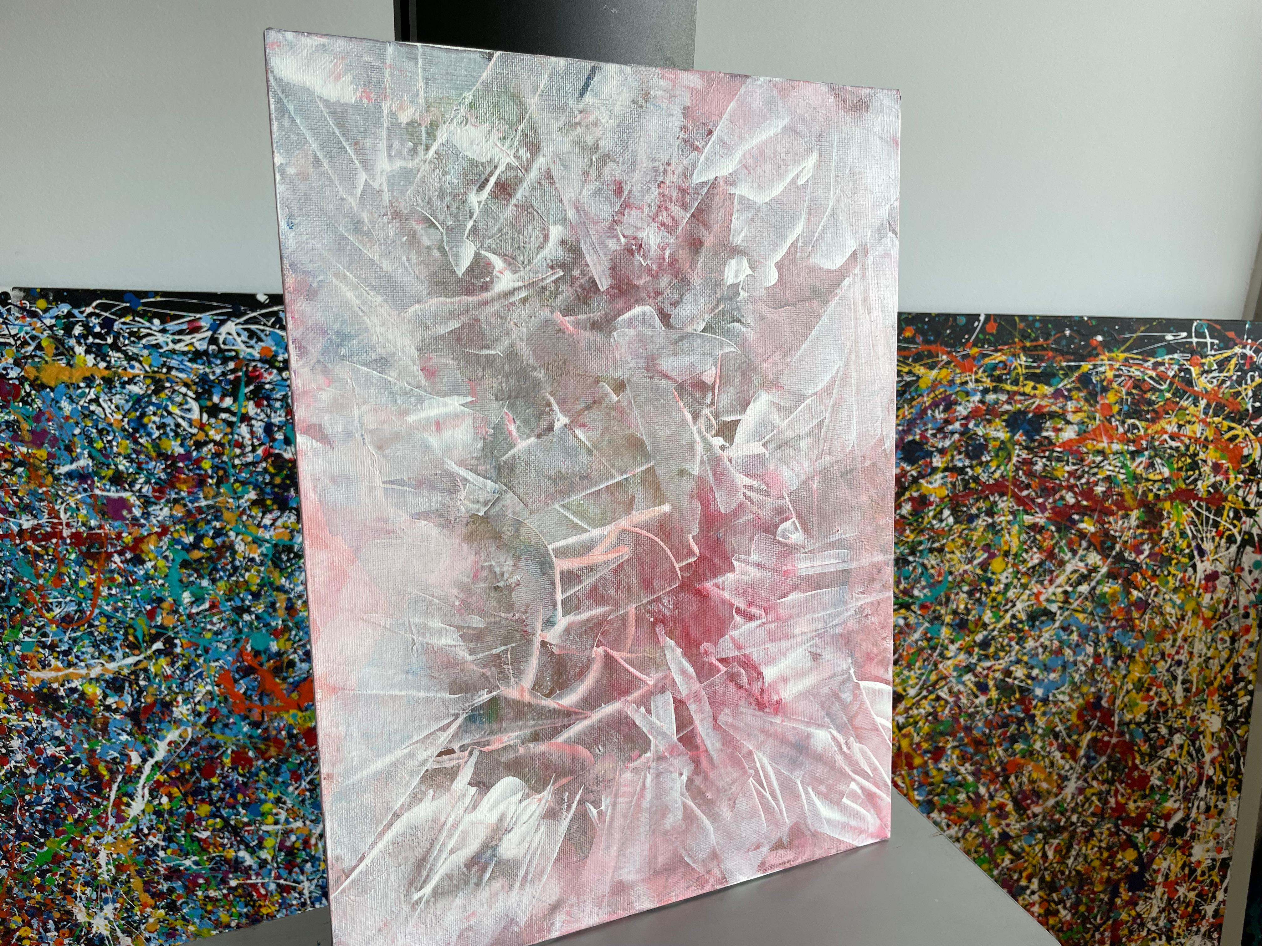 Imagine is Real 06 - Abstract Expressionist Painting by Juan Jose Garay