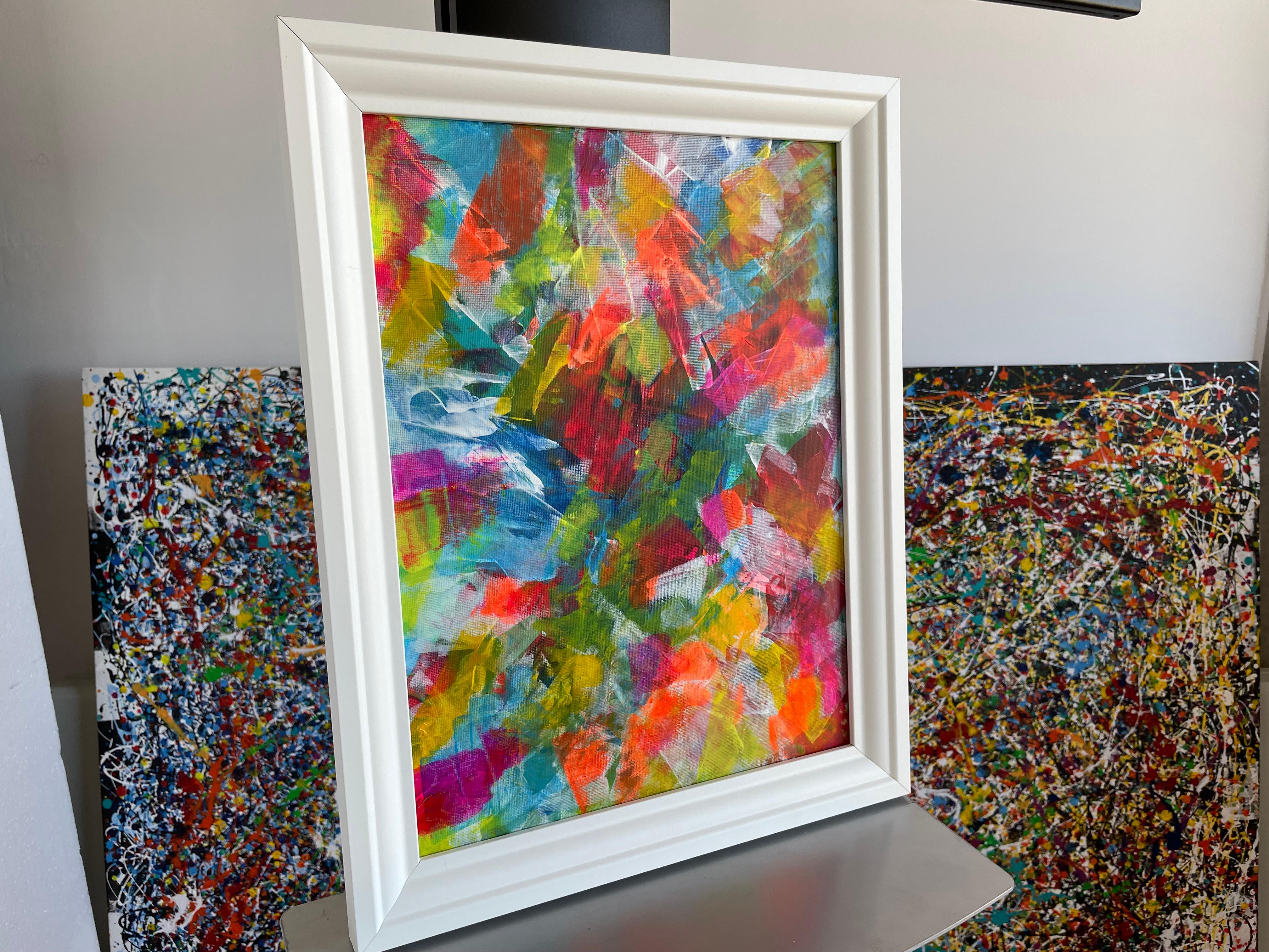 Imaginer, c'est réel 08 - Expressionnisme abstrait Painting par Juan Jose Garay