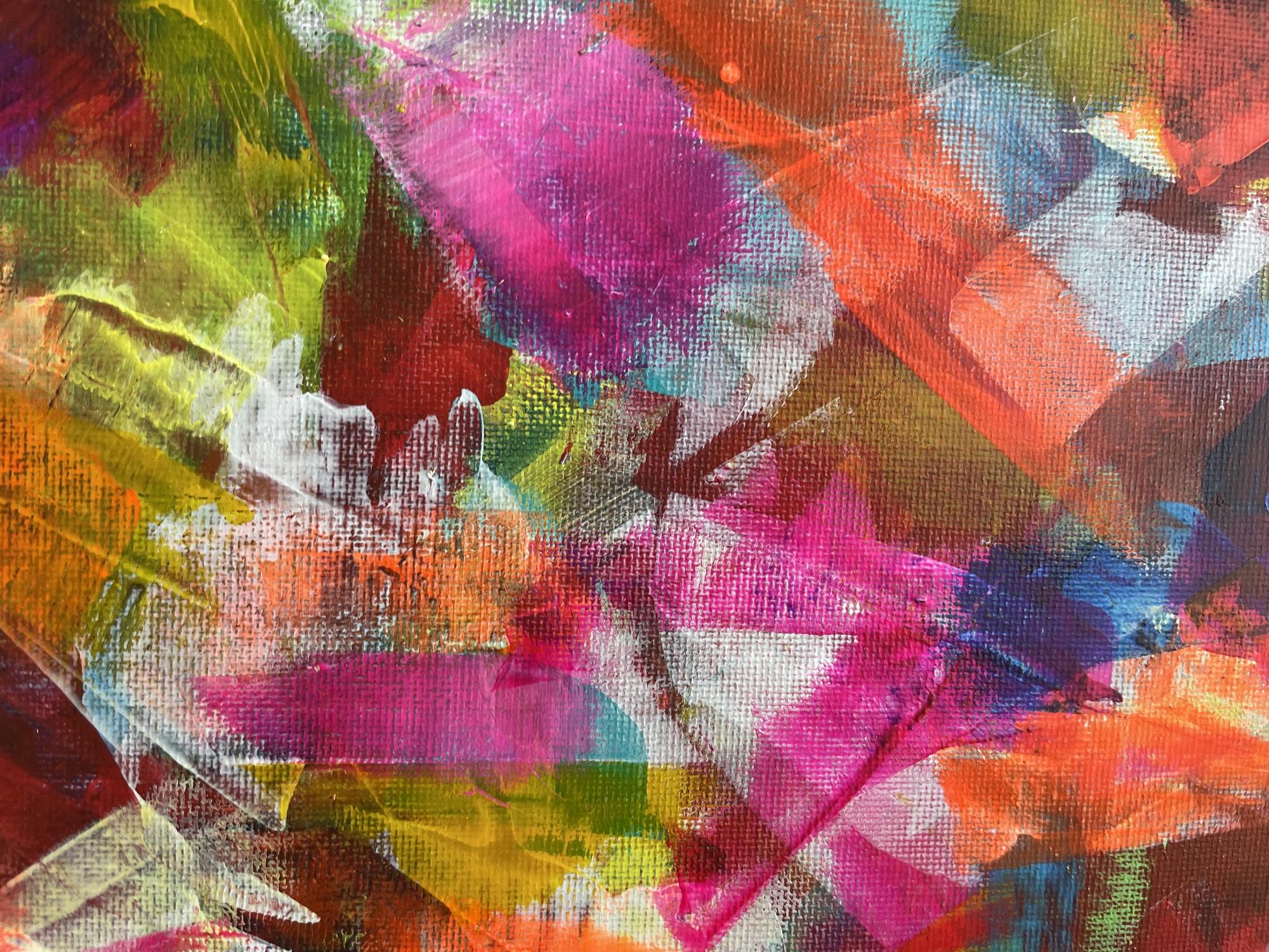 Imaginer, c'est réel 09 - Expressionnisme abstrait Painting par Juan Jose Garay