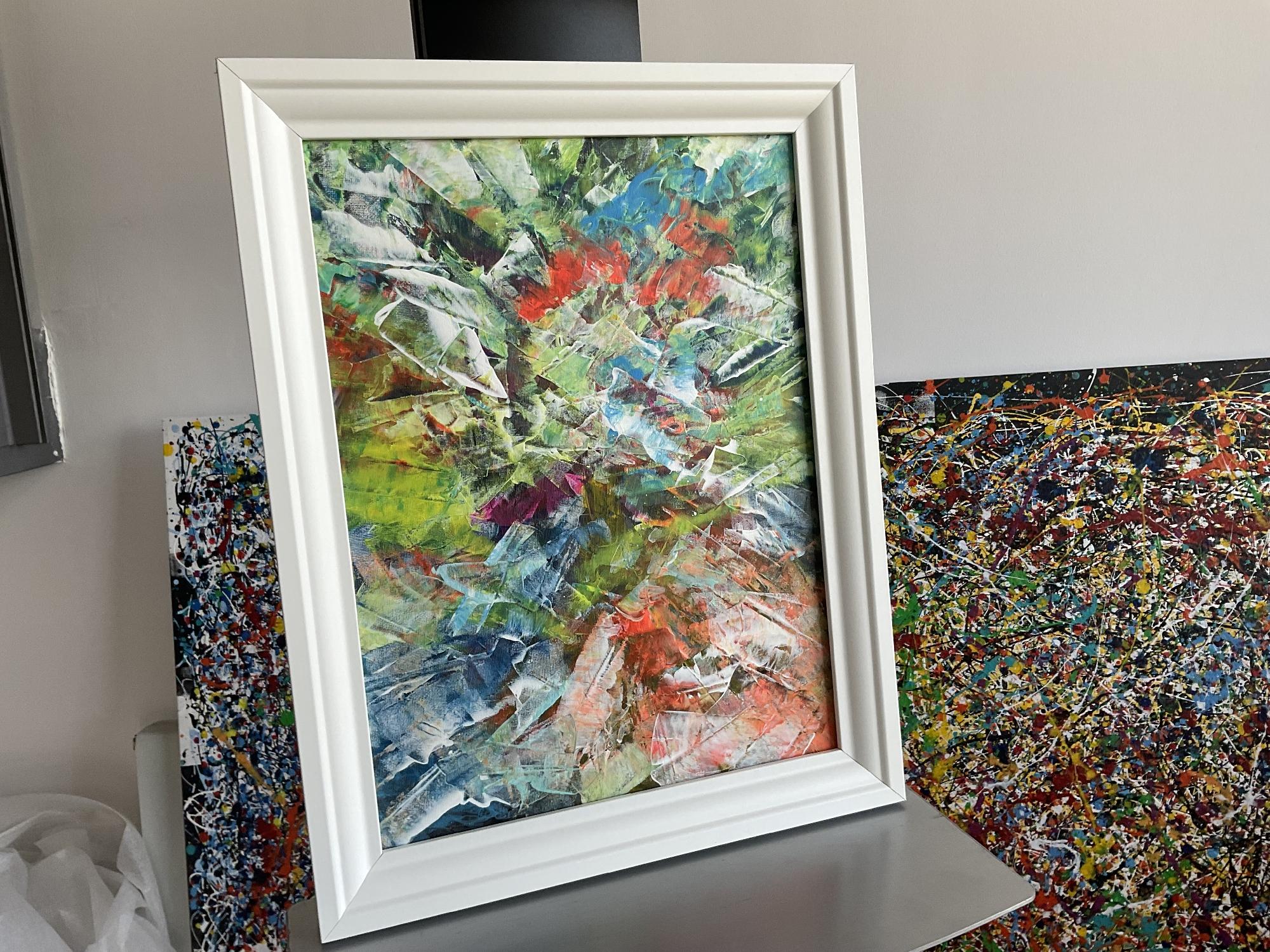 Imagine ist Real 14 (Braun), Interior Painting, von Juan Jose Garay