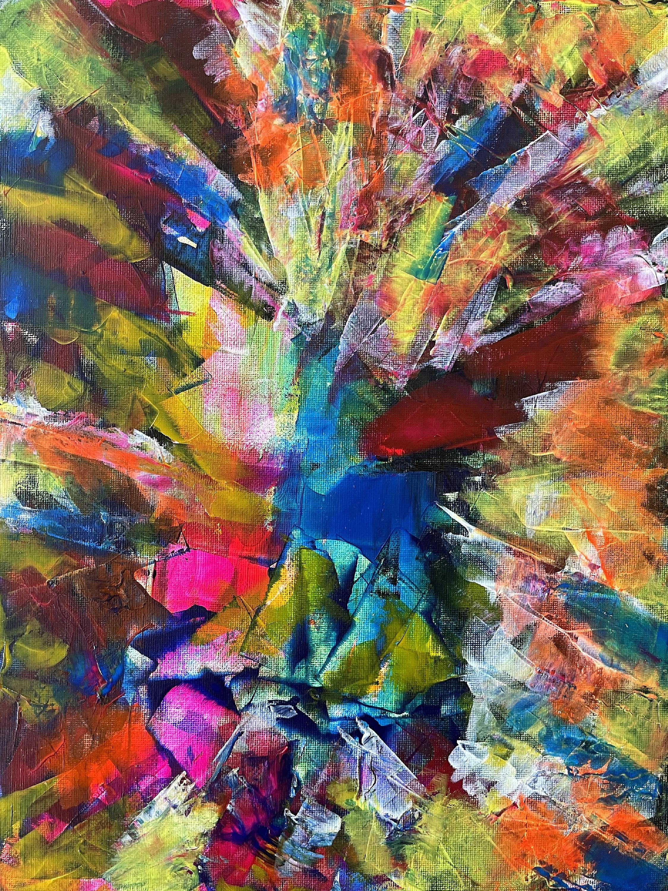 Abstract Painting Juan Jose Garay - Imaginer, c'est réel 15