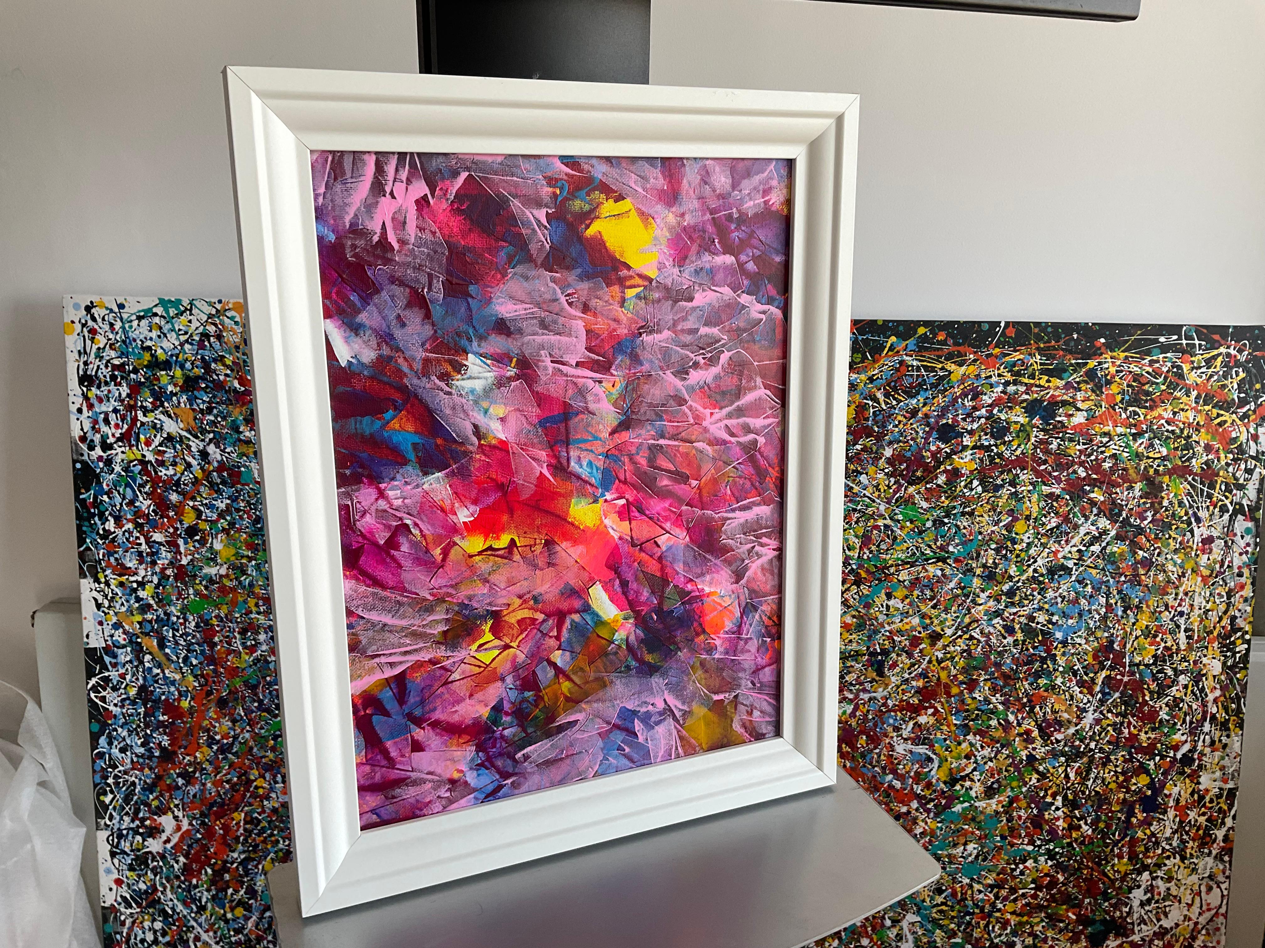 Imagine ist Real 17 (Pink), Interior Painting, von Juan Jose Garay