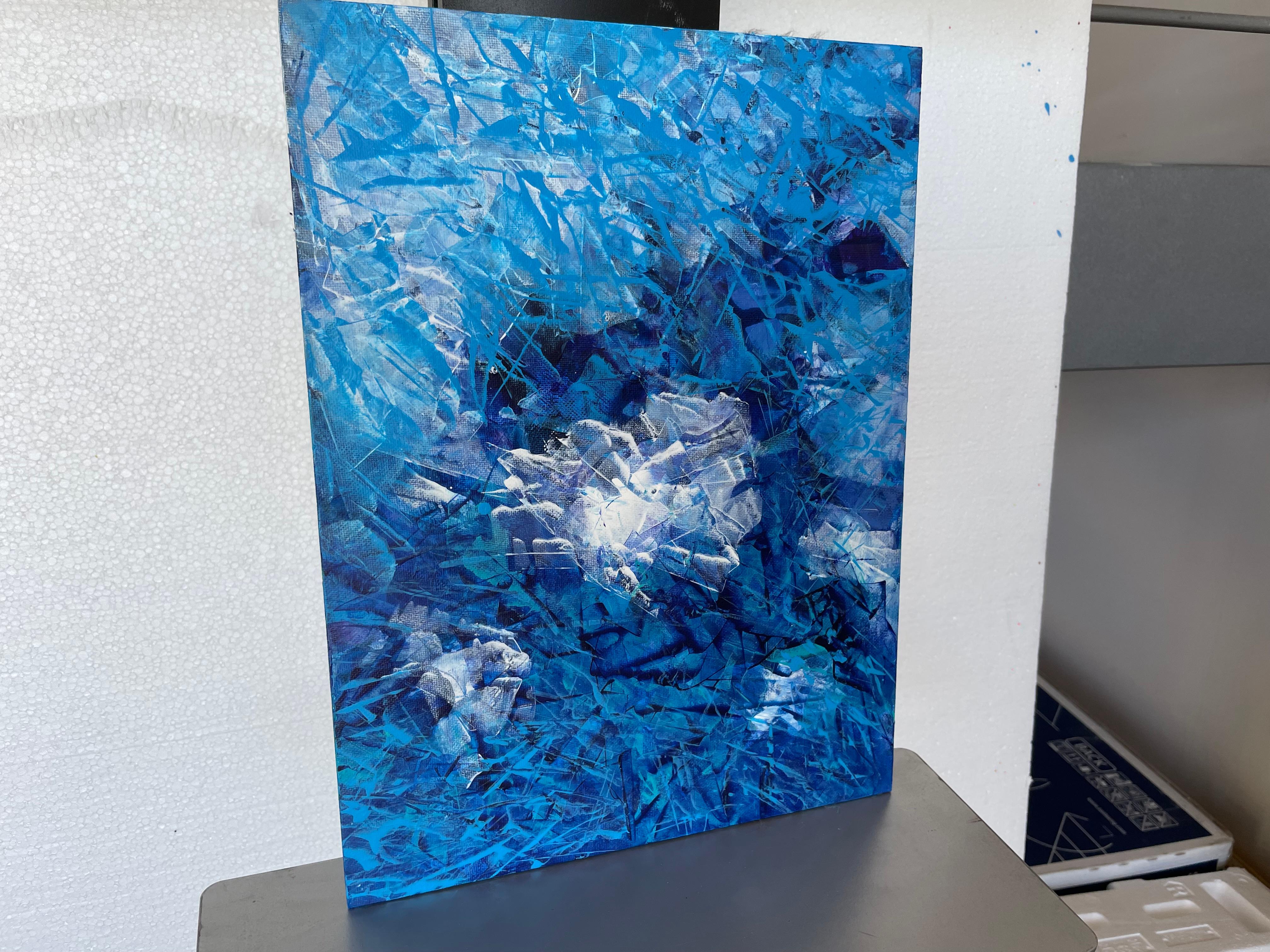 Imagine is Real 29 - Abstract Expressionist Painting by Juan Jose Garay