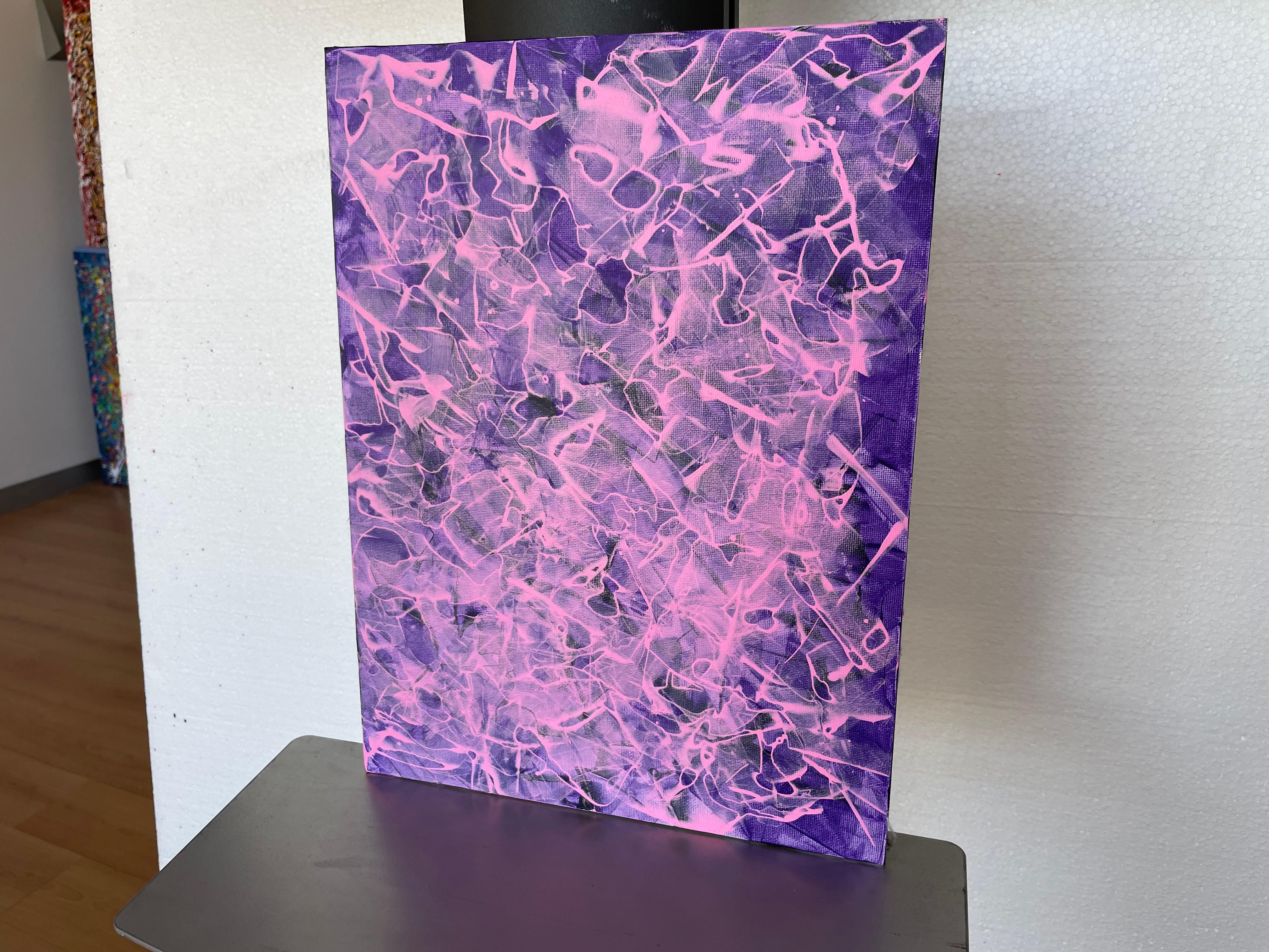 Imagine ist Real 33 (Grau), Abstract Painting, von Juan Jose Garay