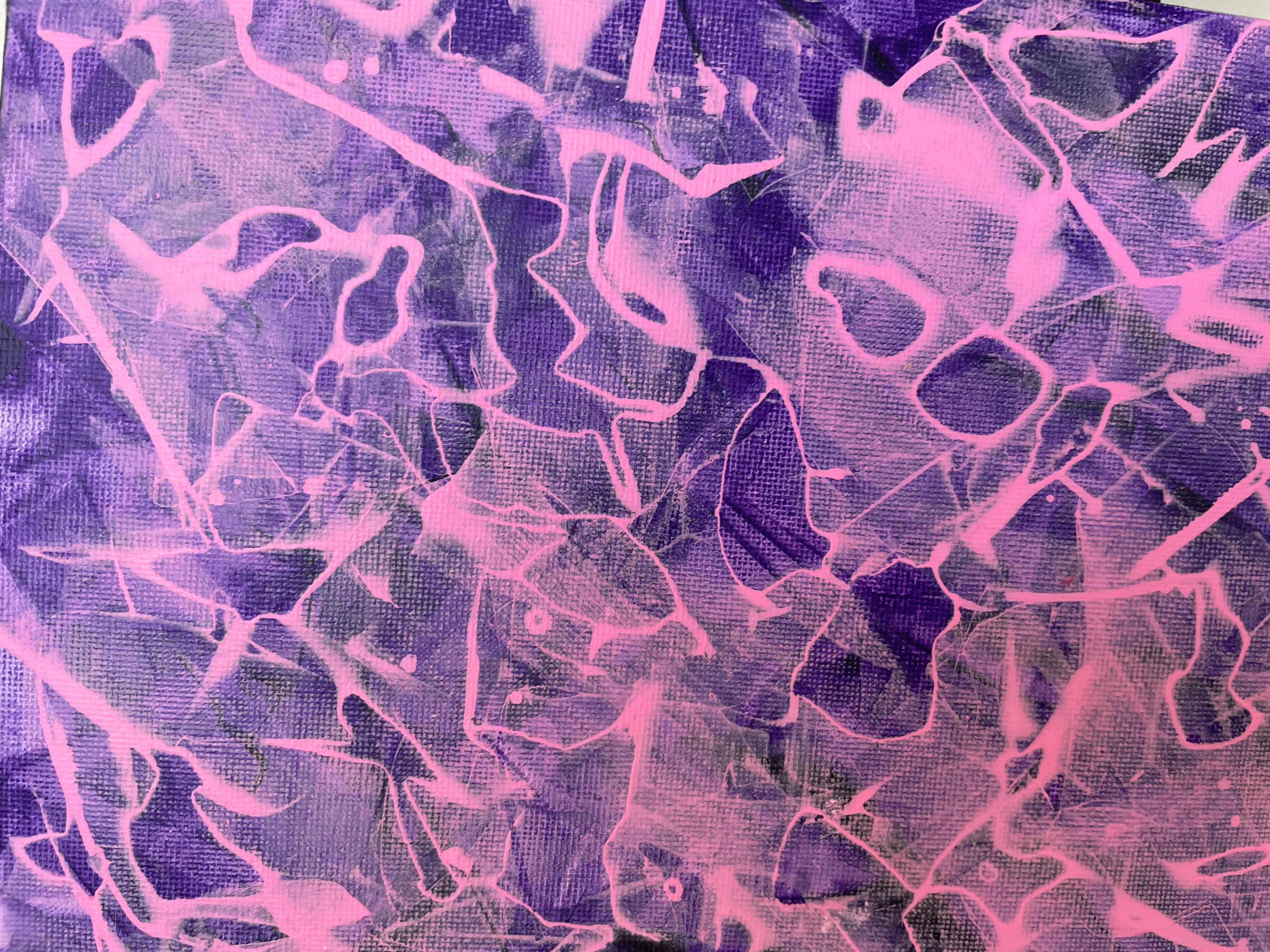 Ein abstraktes Acrylbild ist eine Explosion von Formen, Texturen und Farben, die zur persönlichen Interpretation einladen. Dynamische und freie Pinselstriche verflechten sich auf der Leinwand und schaffen Schichten von Tiefe und Bewegung. Kräftige