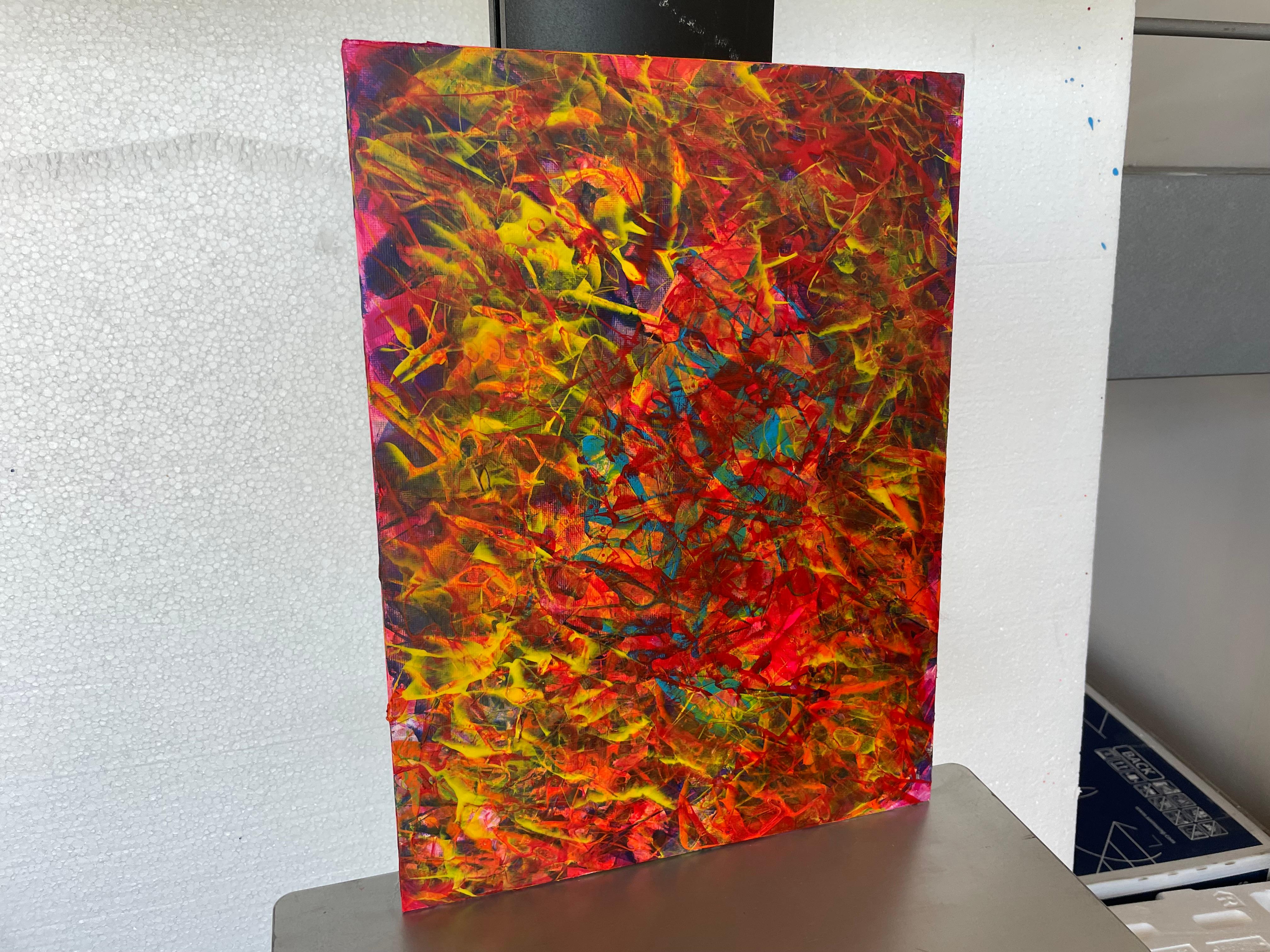 Imagine ist Real 34 (Abstrakter Expressionismus), Painting, von Juan Jose Garay