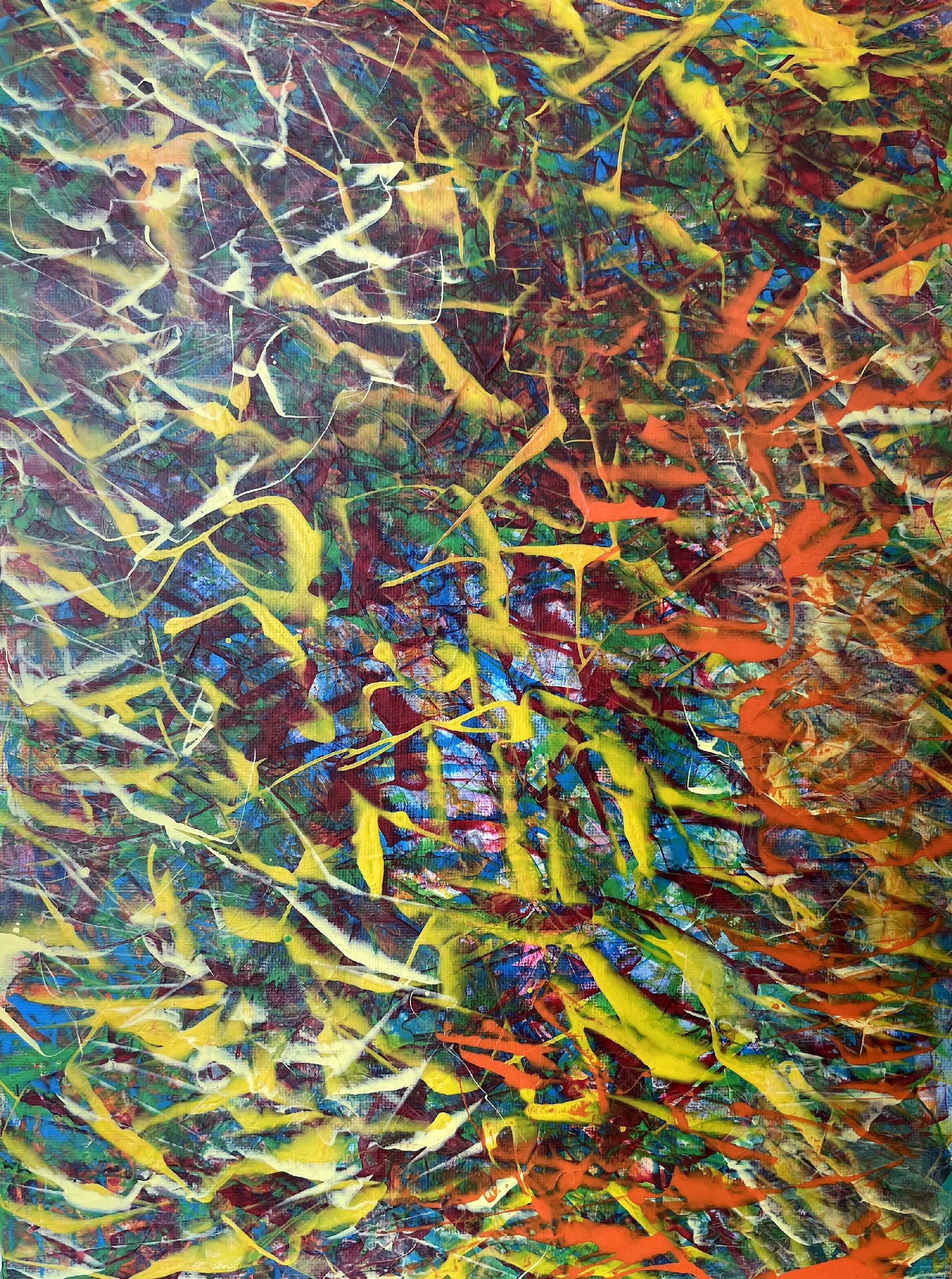 Abstract Painting Juan Jose Garay - Imaginer, c'est réel 35
