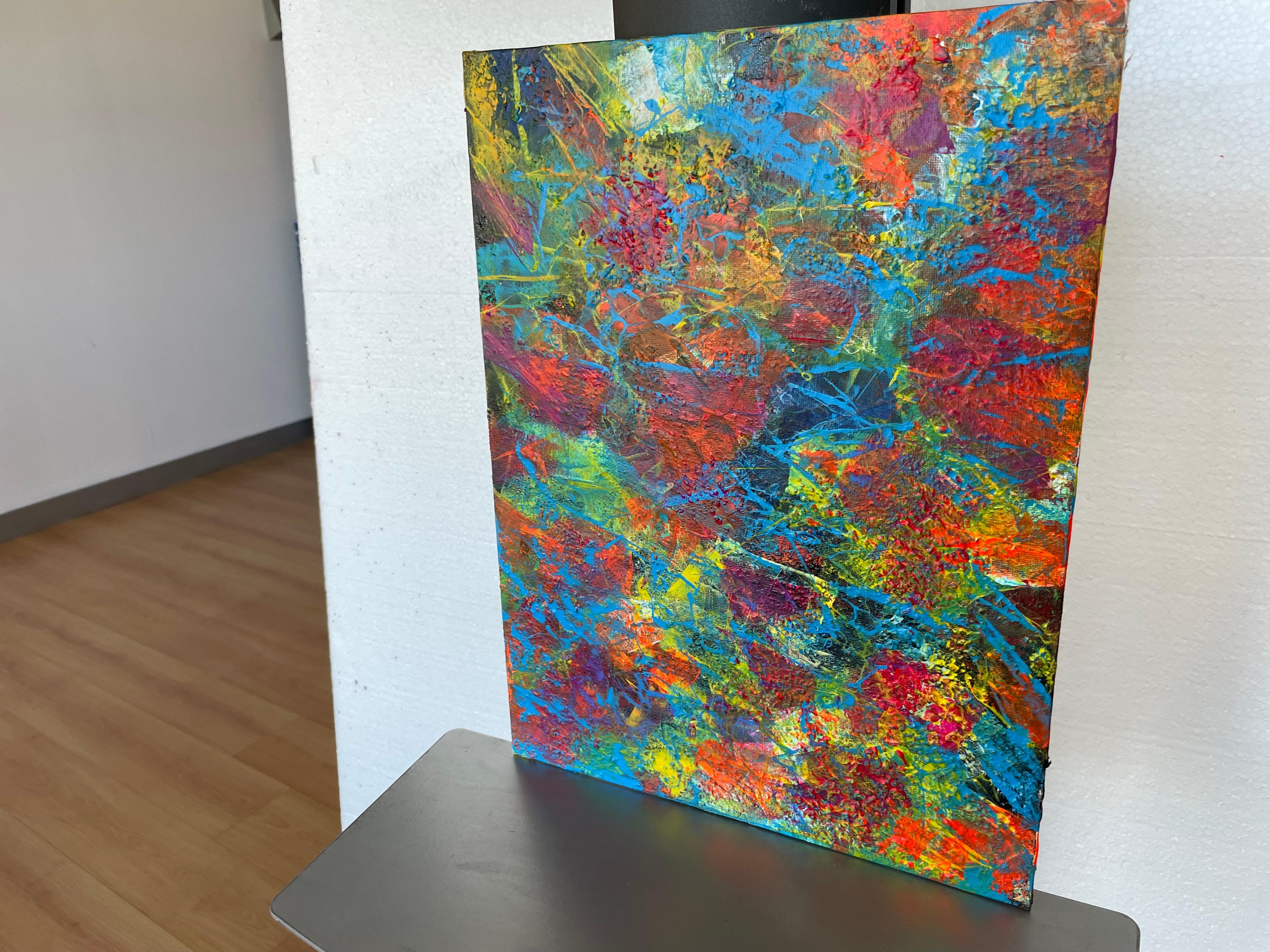 Imaginar es Real 40 - Abstract Painting Gris de Juan Jose Garay
