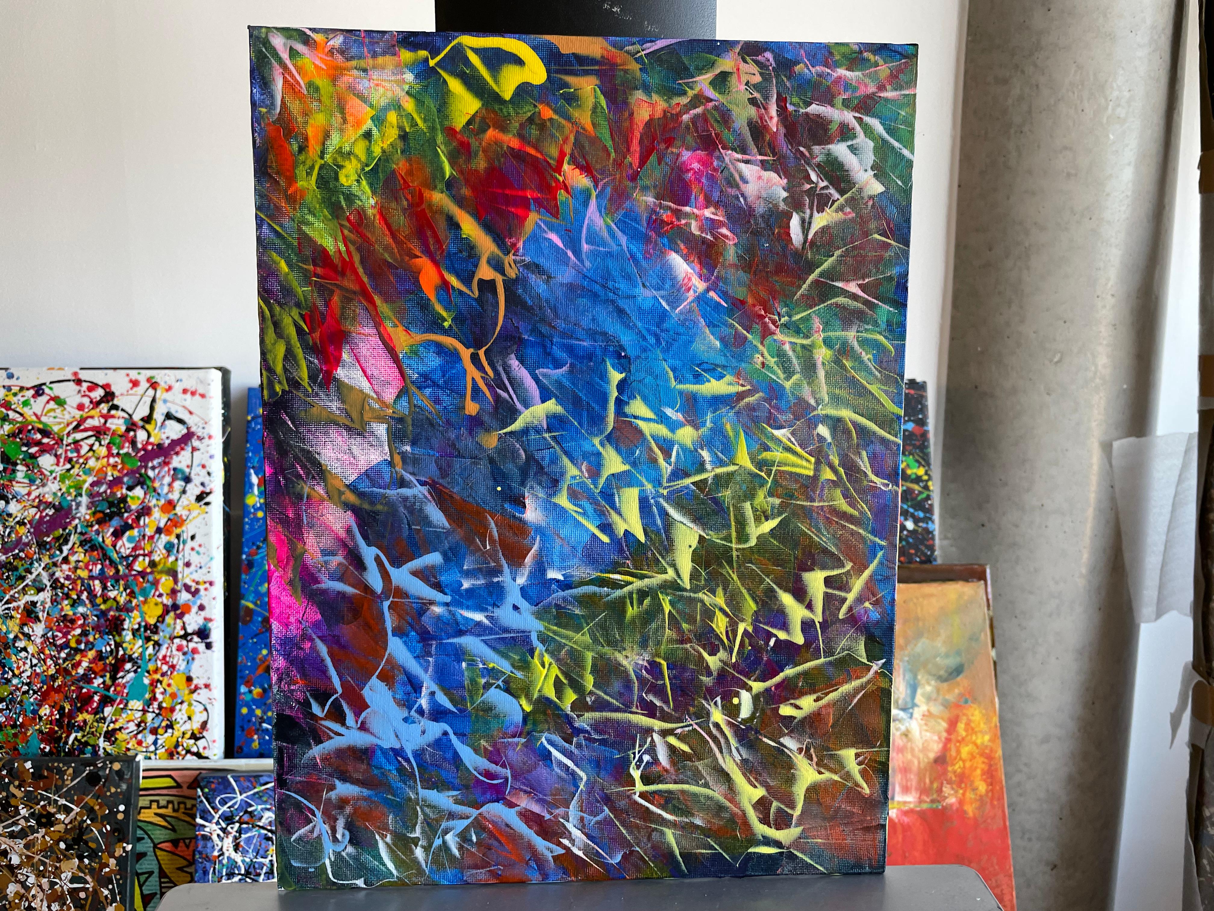 Imagine is Real 41 - Painting by Juan Jose Garay