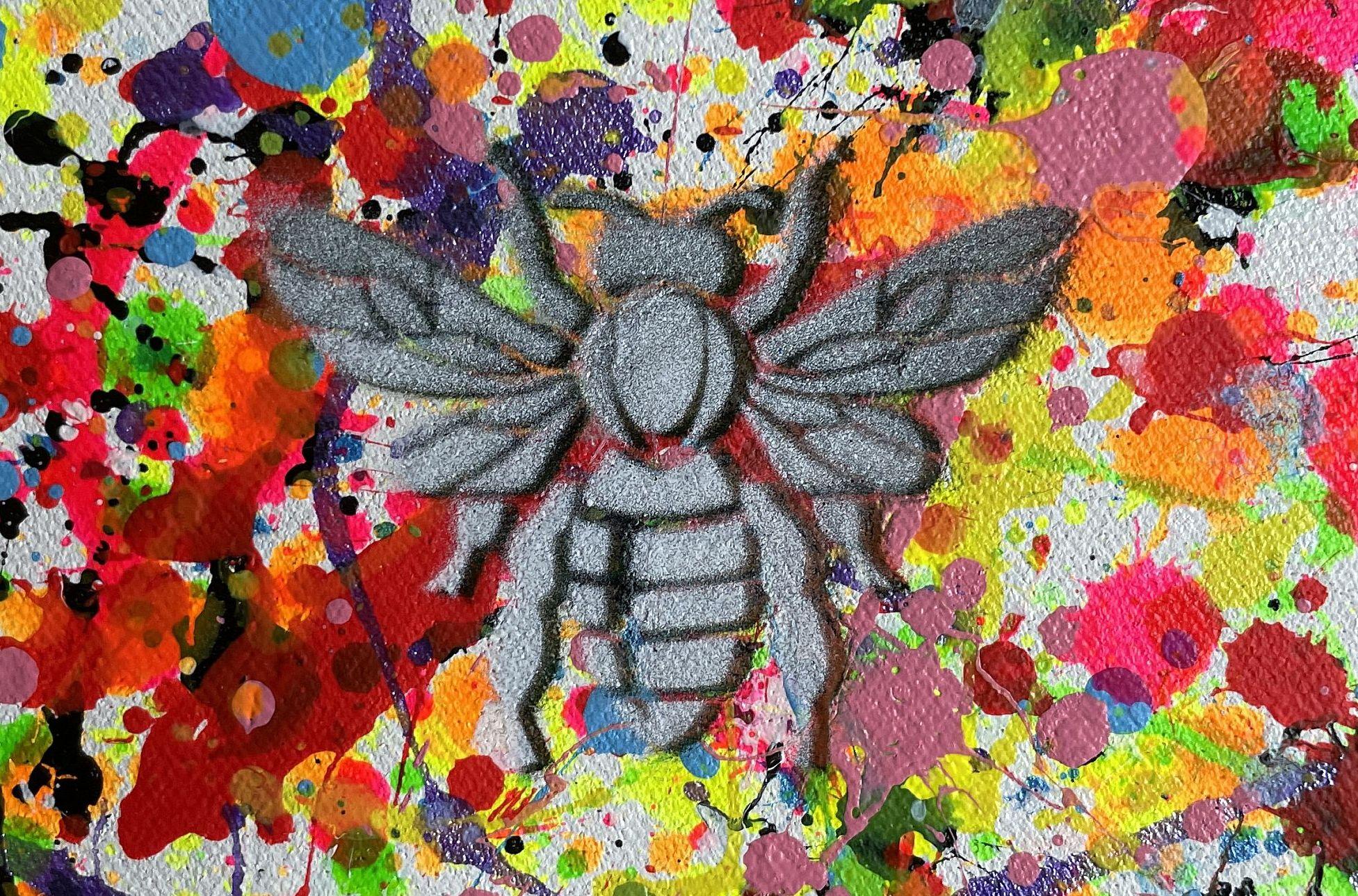 Insekten 002 (Beige), Interior Painting, von Juan Jose Garay