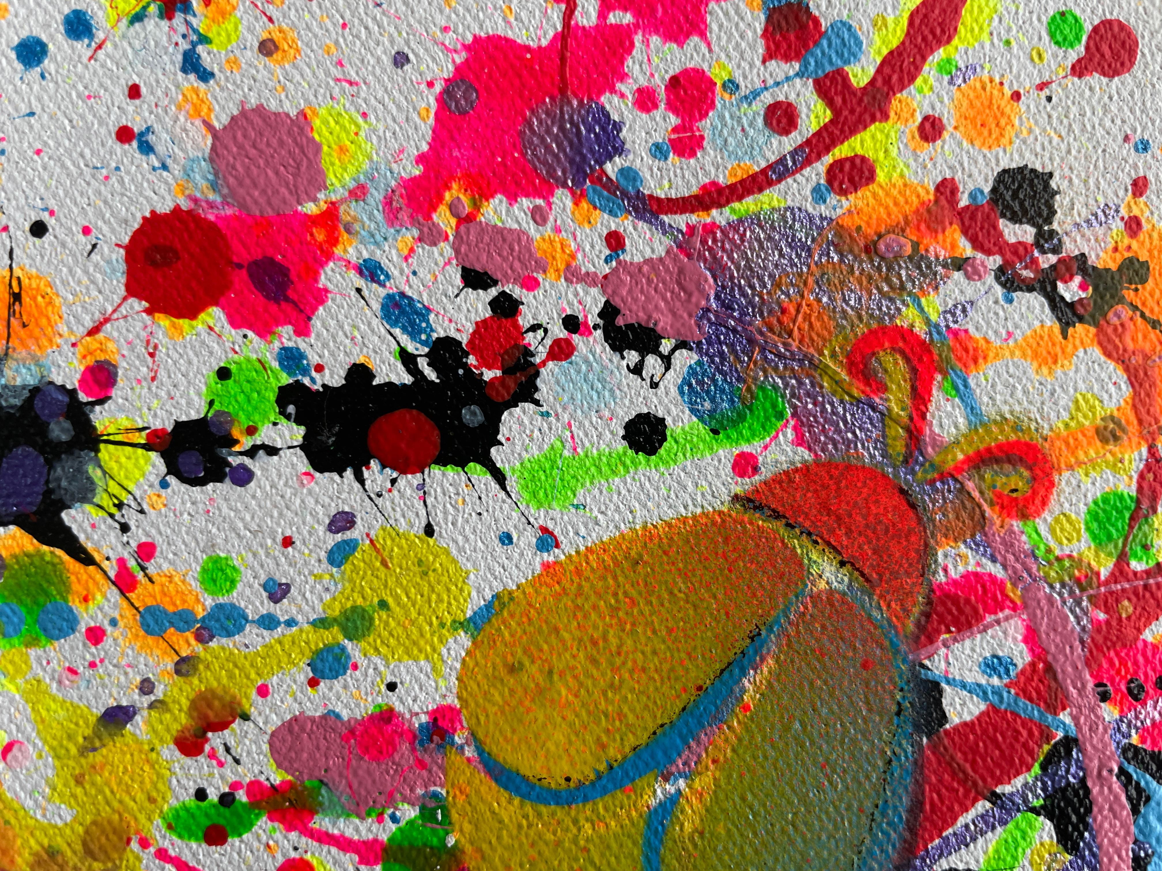 Insekten 003 (Abstrakter Expressionismus), Painting, von Juan Jose Garay