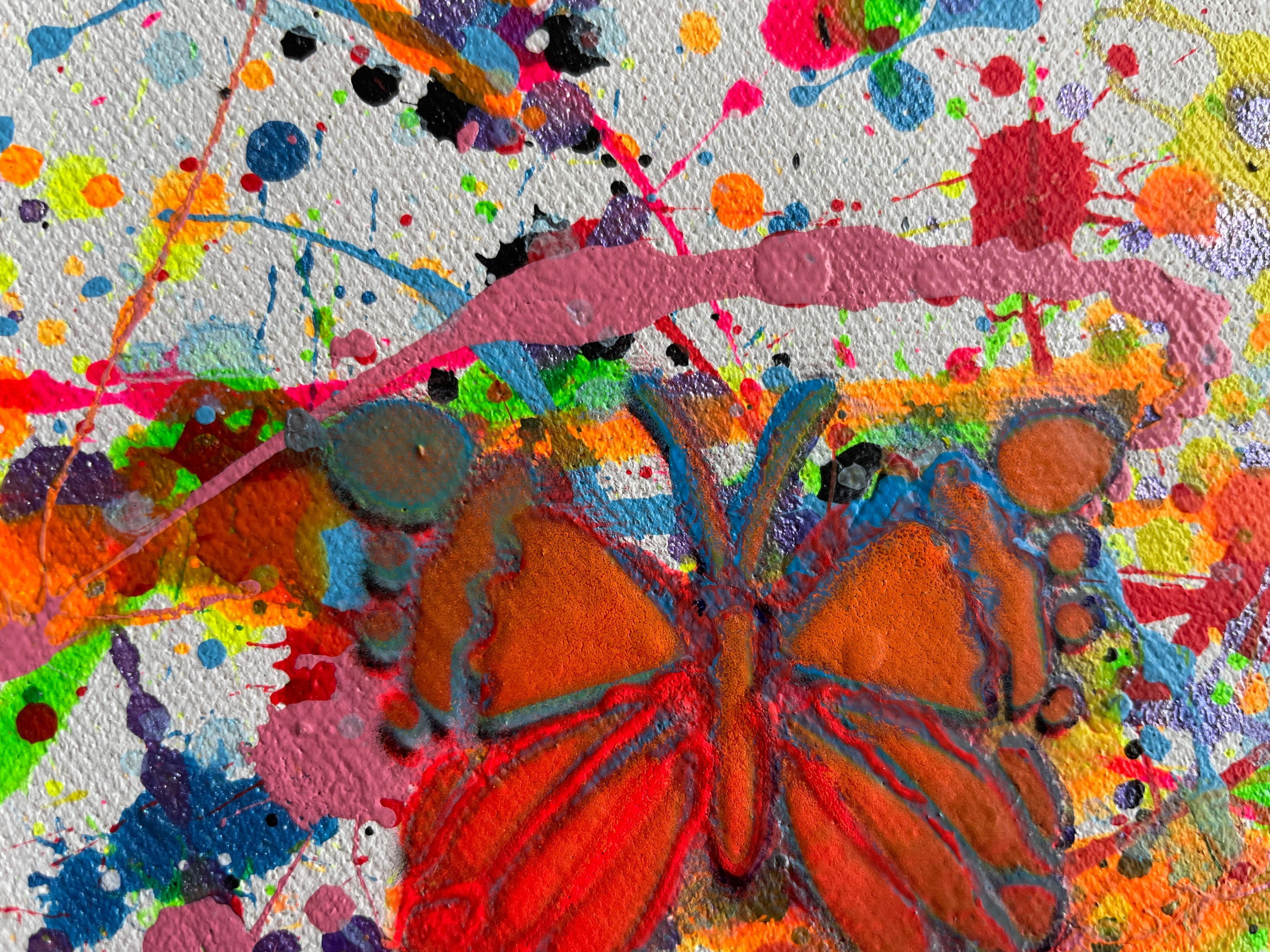 Insekten 004 (Abstrakter Expressionismus), Painting, von Juan Jose Garay