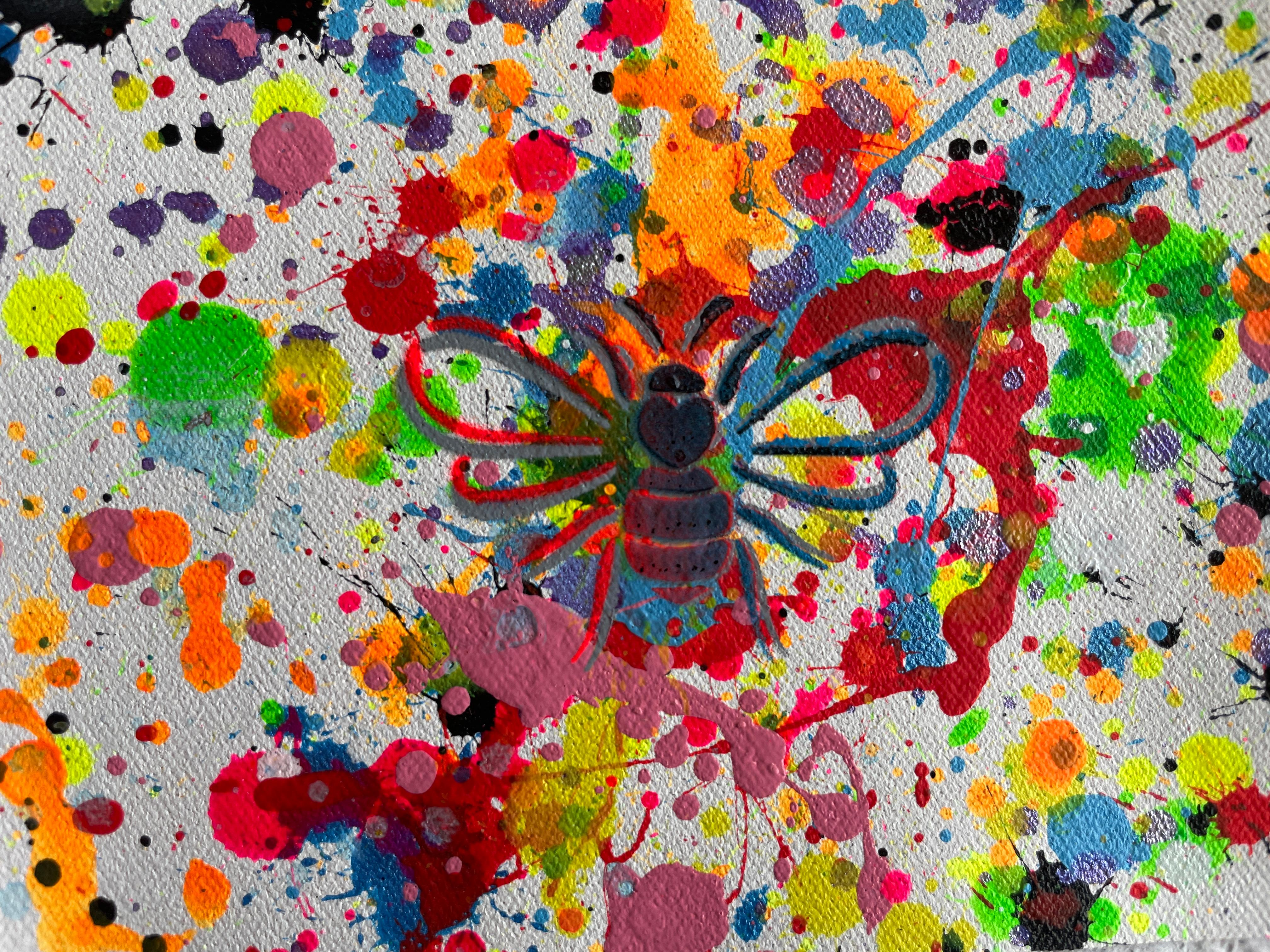 Insekten 005 (Abstrakter Expressionismus), Painting, von Juan Jose Garay