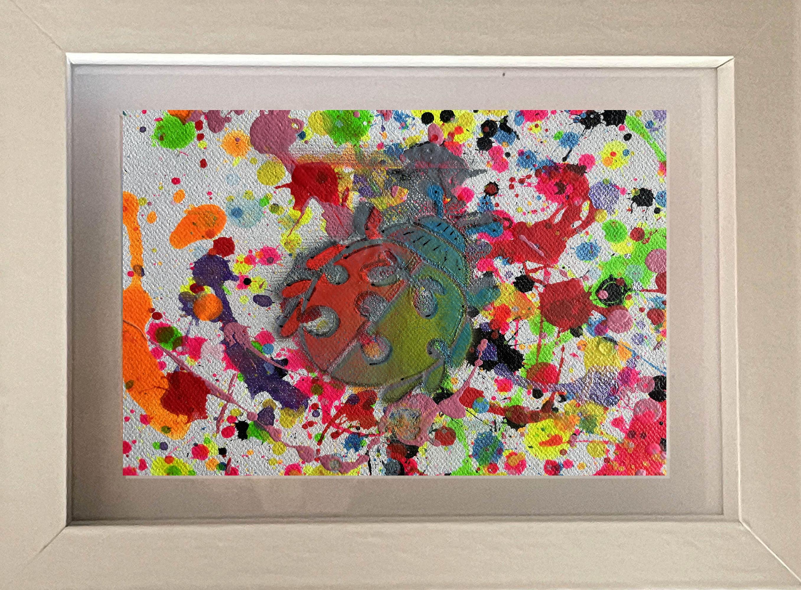 Insekten 009 (Abstrakter Expressionismus), Painting, von Juan Jose Garay