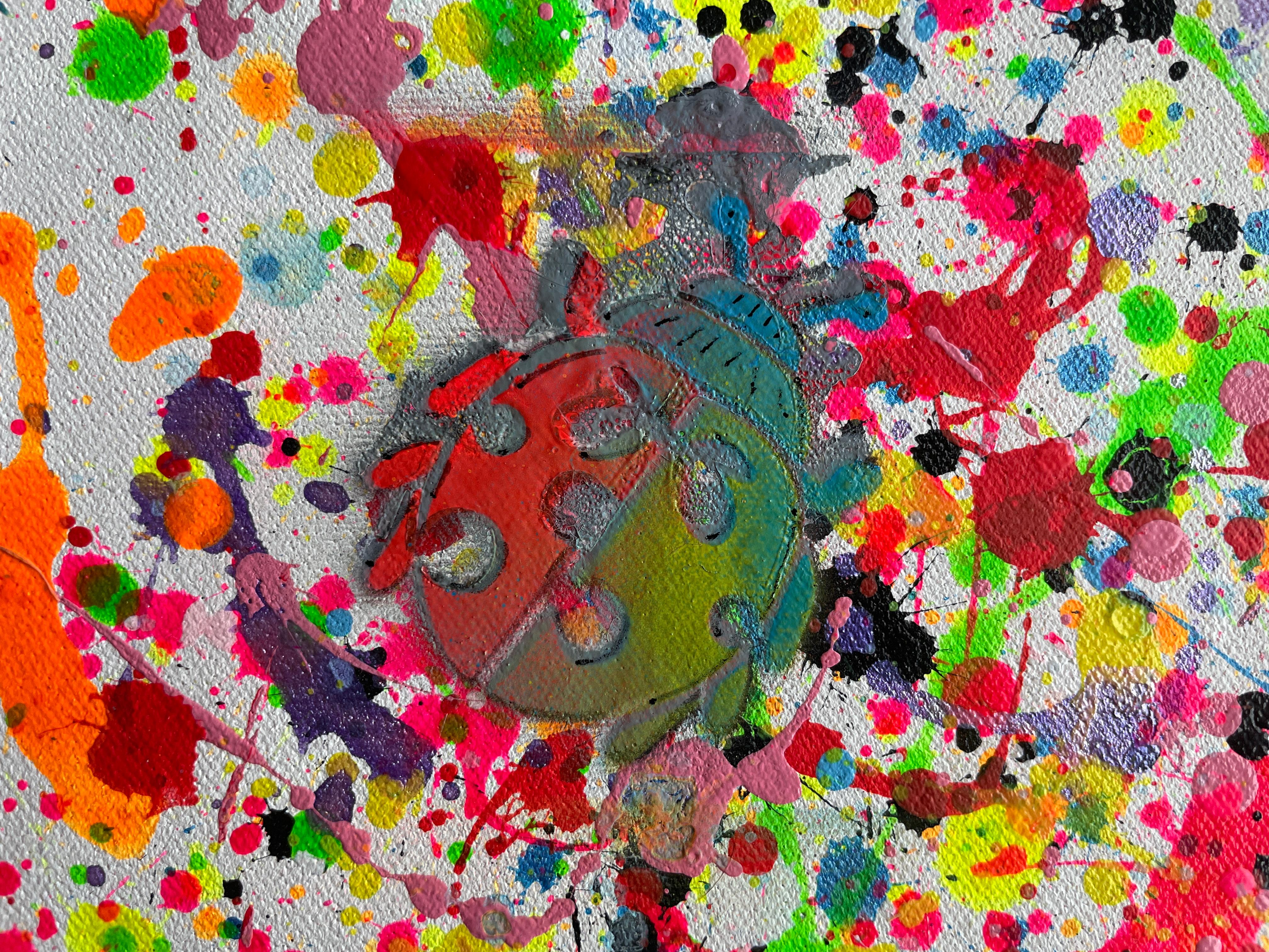 Insekten 009 (Beige), Interior Painting, von Juan Jose Garay