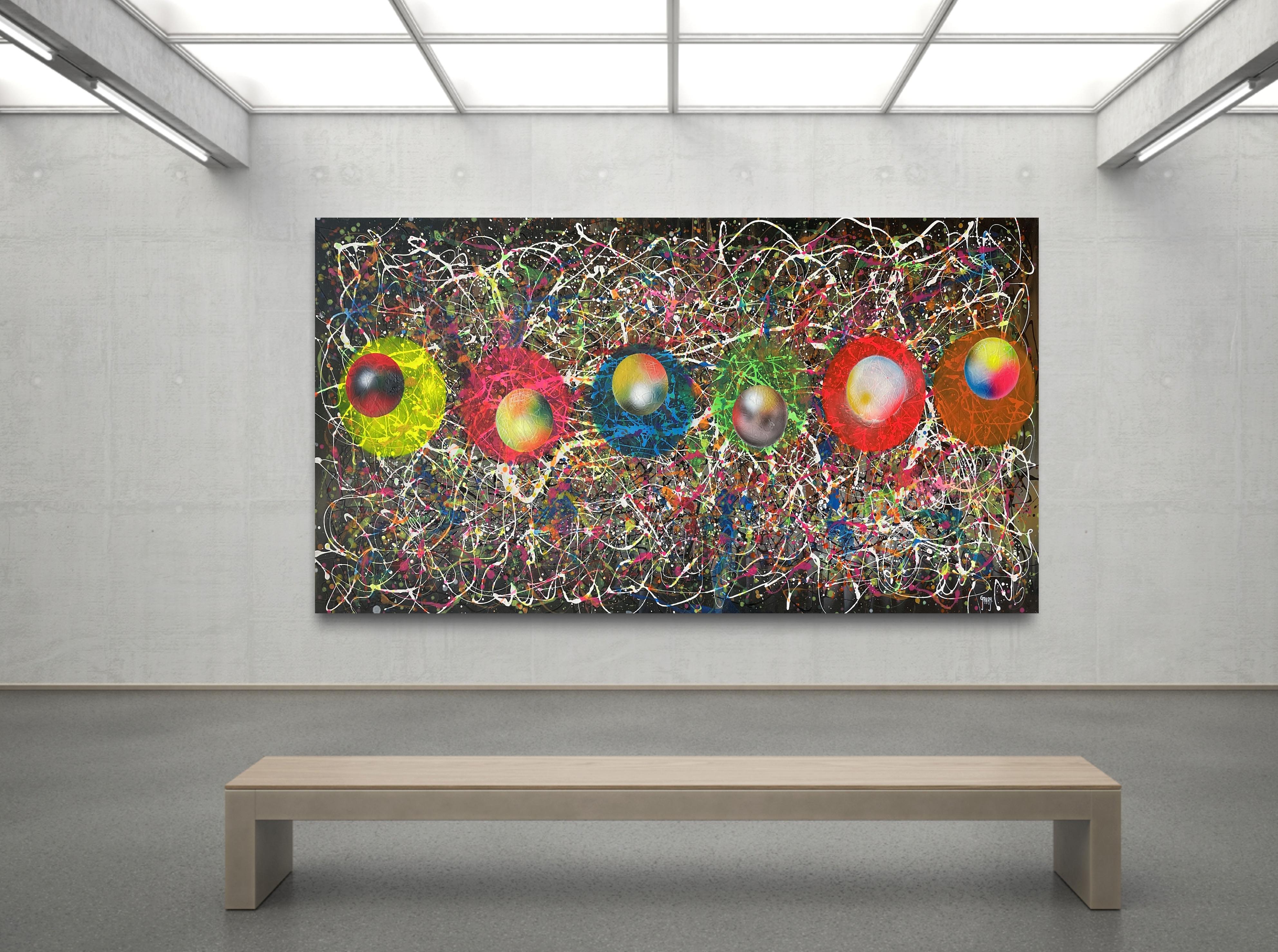 Bruit invisible - Painting de Juan Jose Garay