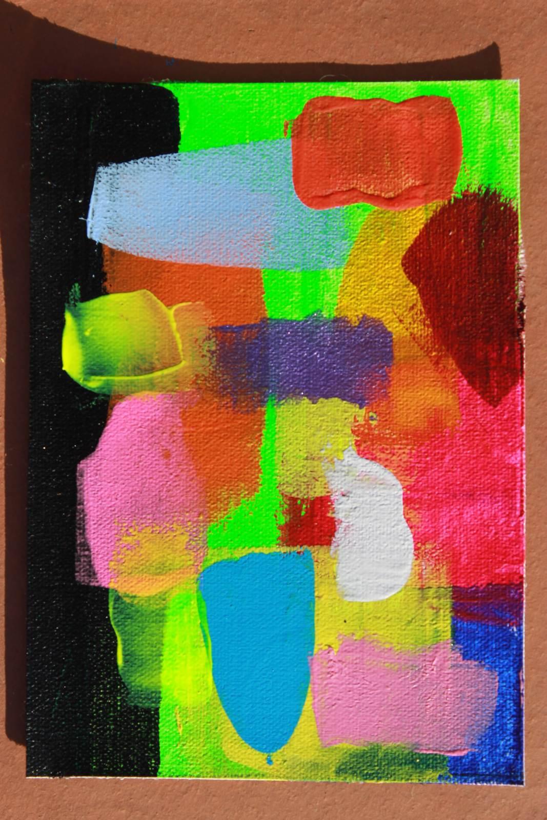 Kleine Reale Farben 08 – Painting von Juan Jose Garay