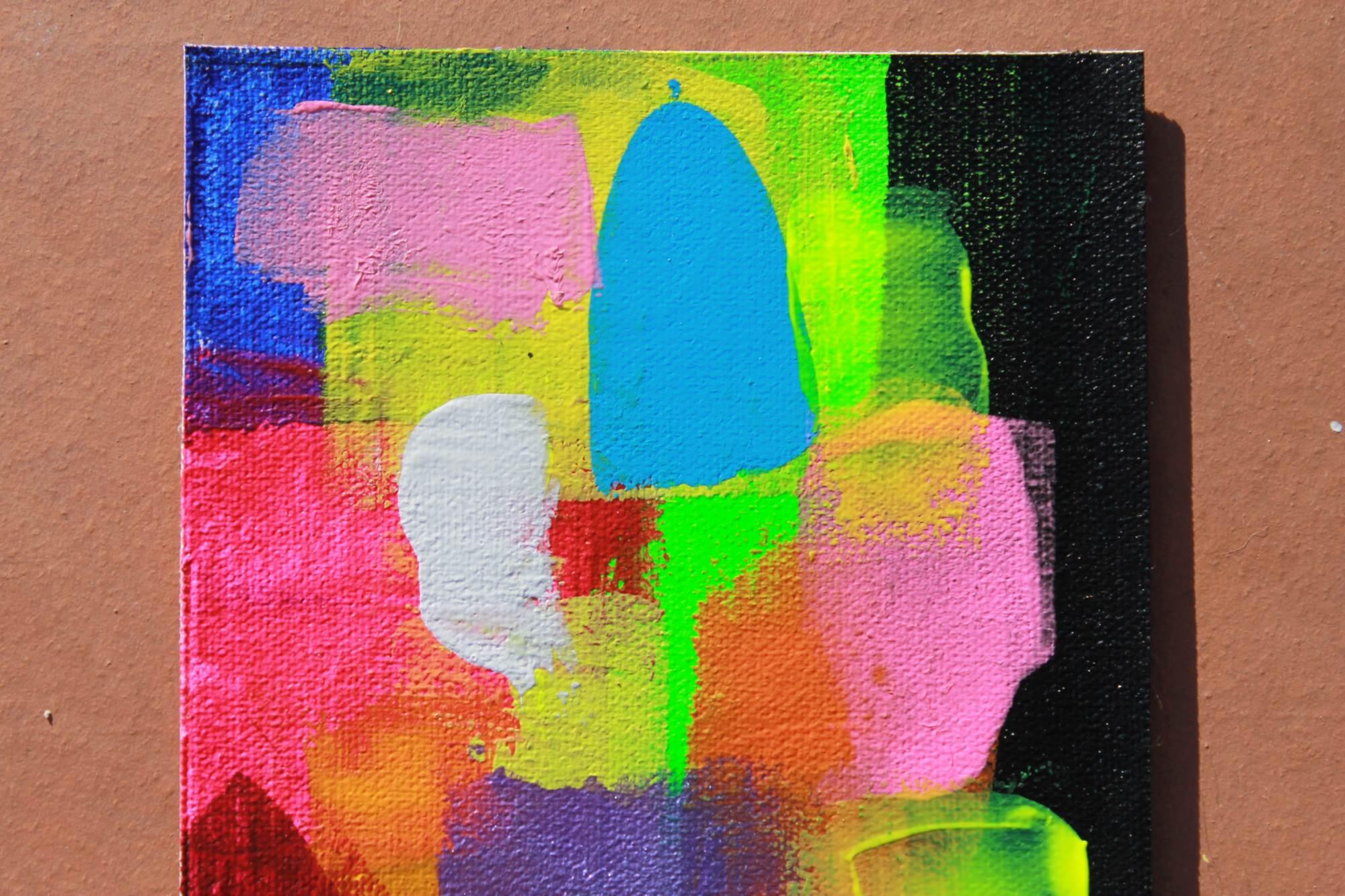 Kleine Reale Farben 08 (Abstrakter Expressionismus), Painting, von Juan Jose Garay