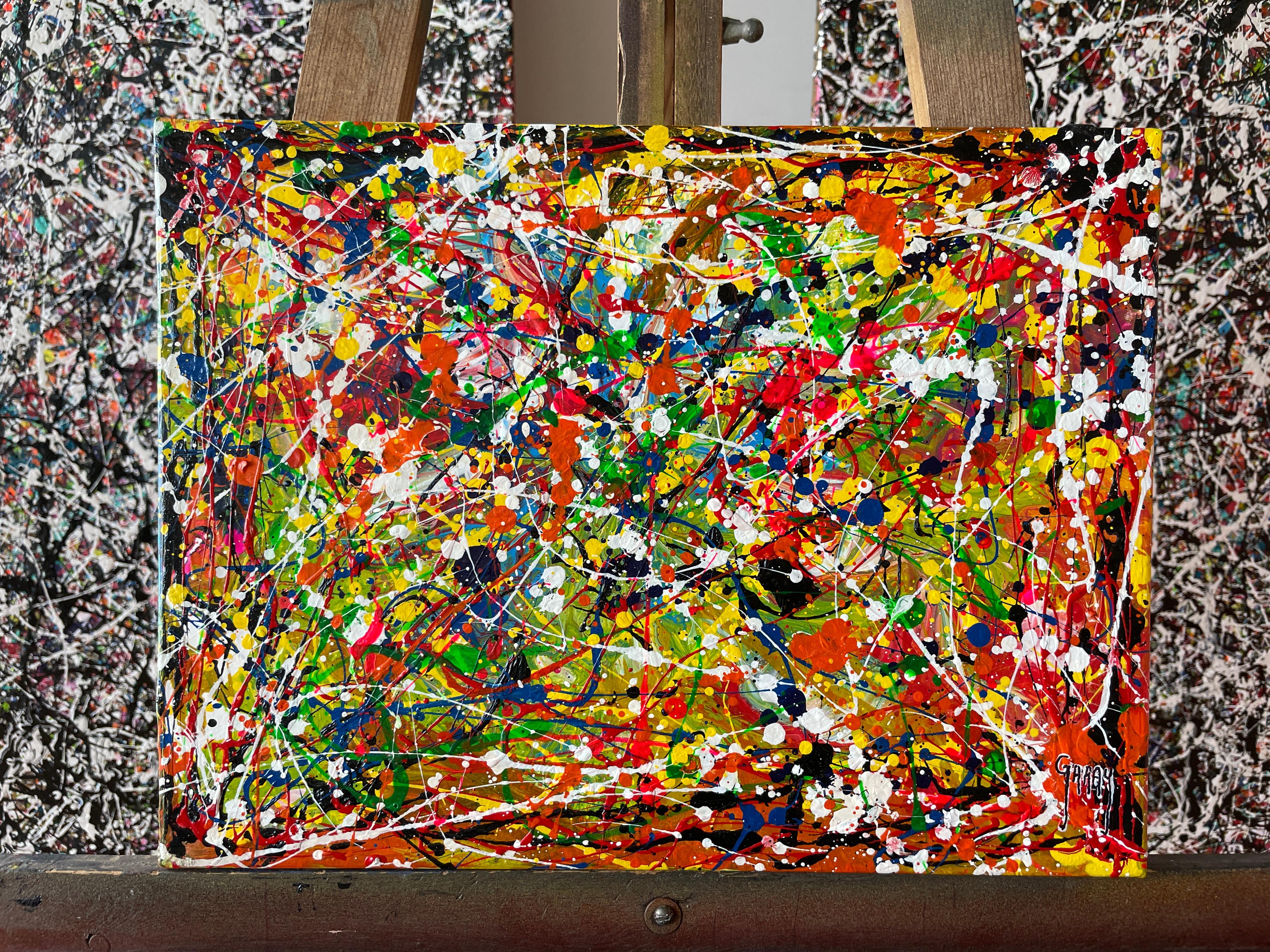 Amor Amor 04 - Painting Expresionismo abstracto de Juan Jose Garay
