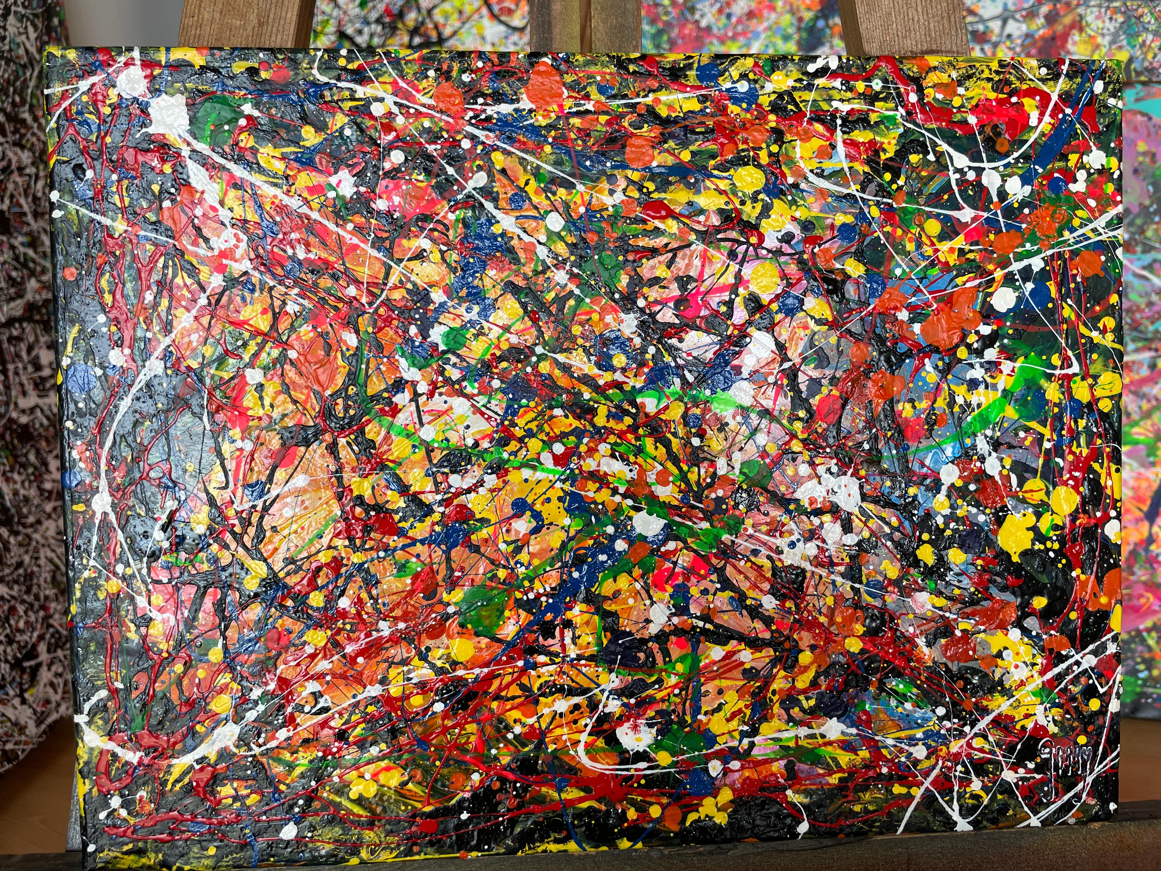 Love Love 05 - Painting by Juan Jose Garay