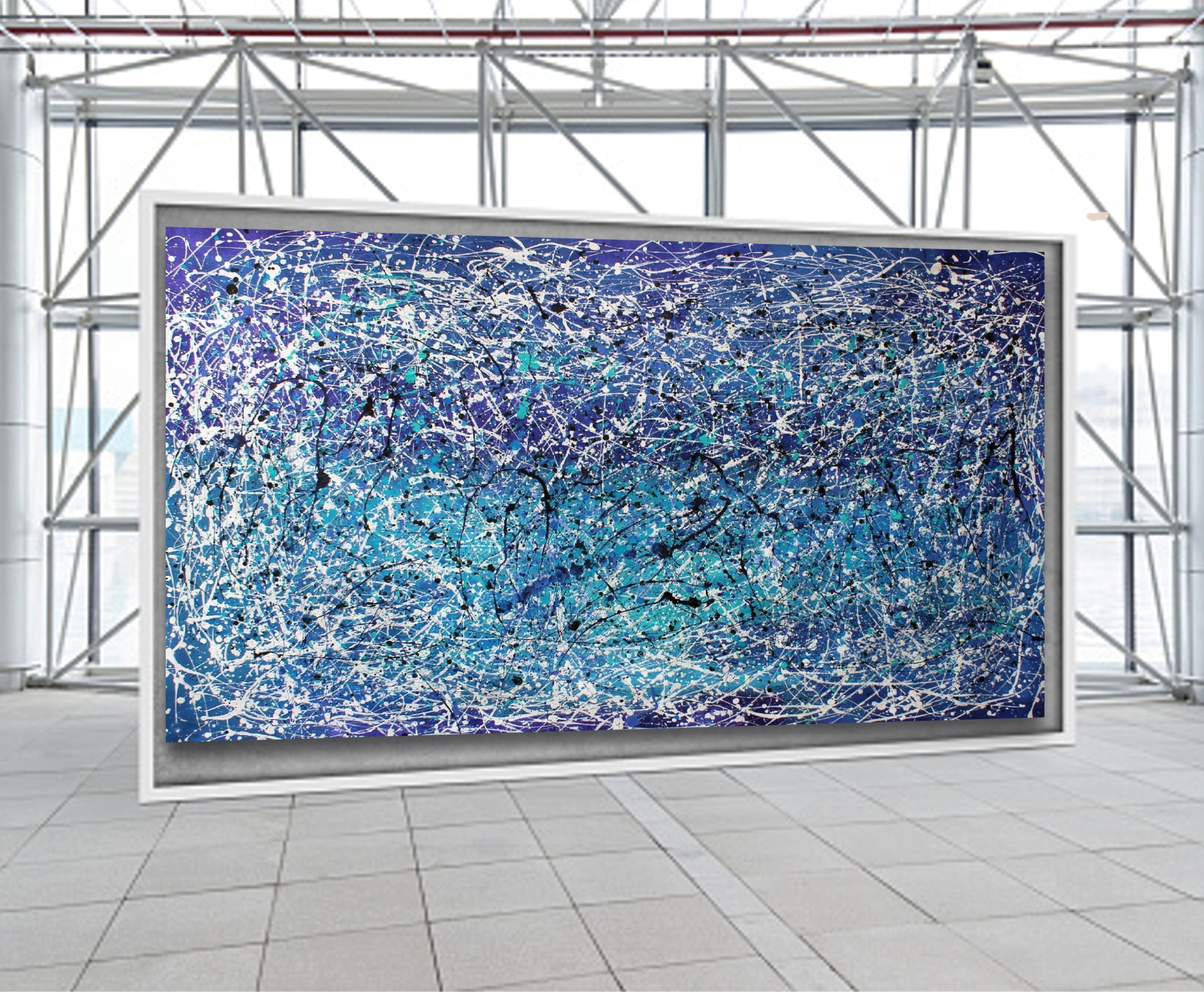 N'abandonnez jamais. Something Great prend du temps - Painting de Juan Jose Garay