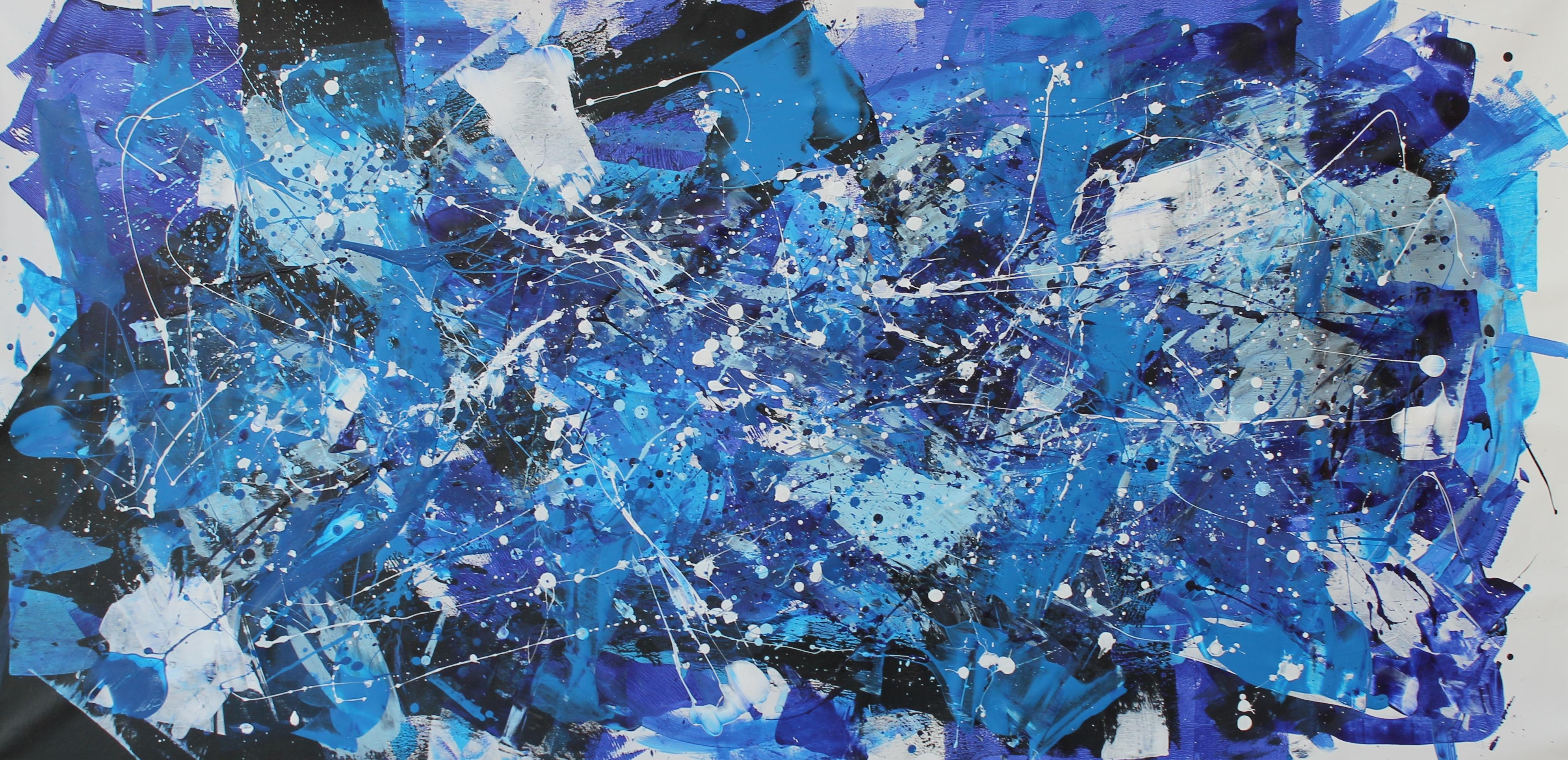 Juan Jose Garay Abstract Painting - Ocean of Passions