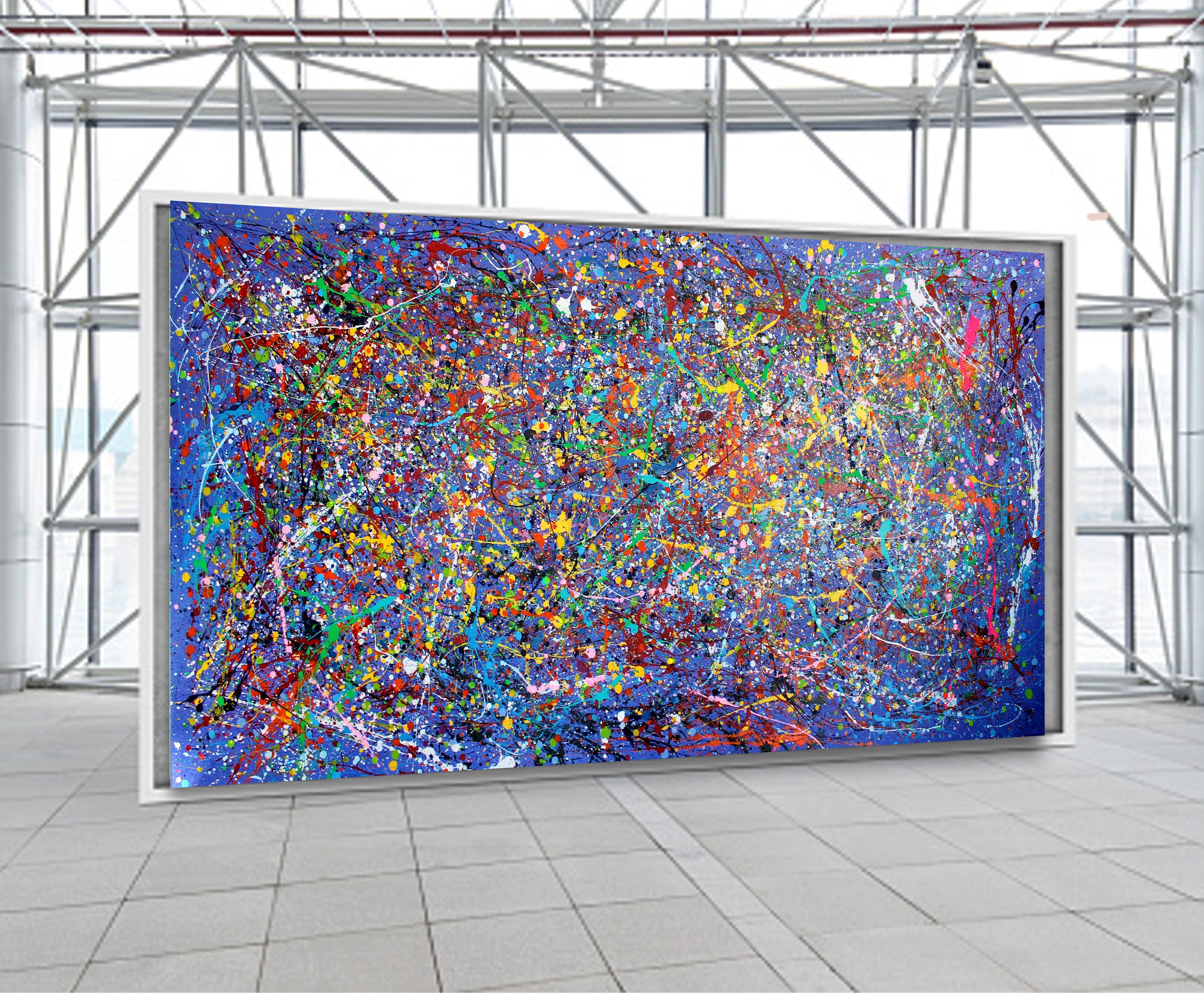Oniric Blue - Painting by Juan Jose Garay