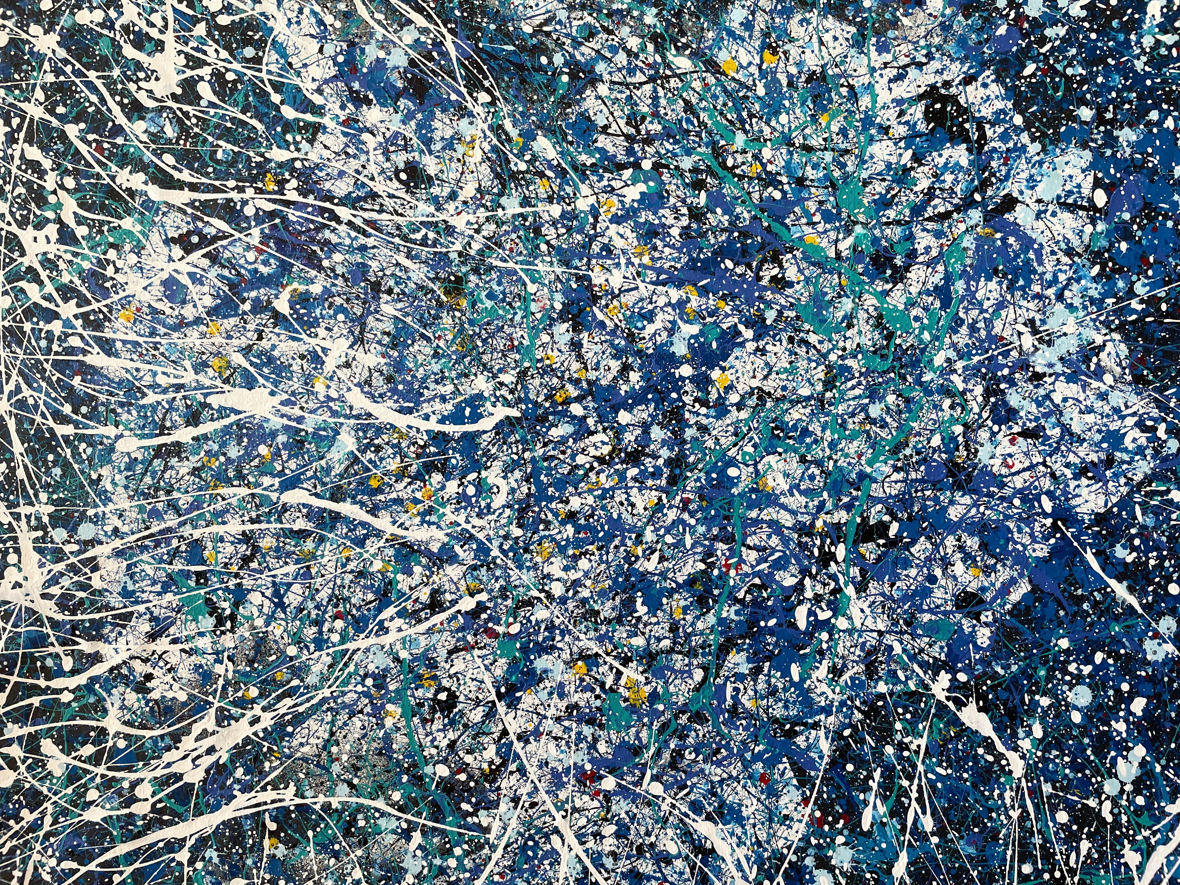 Aperto fino all'alba - Omaggio a J.Pollock di Juan Jose Garay in vendita 14