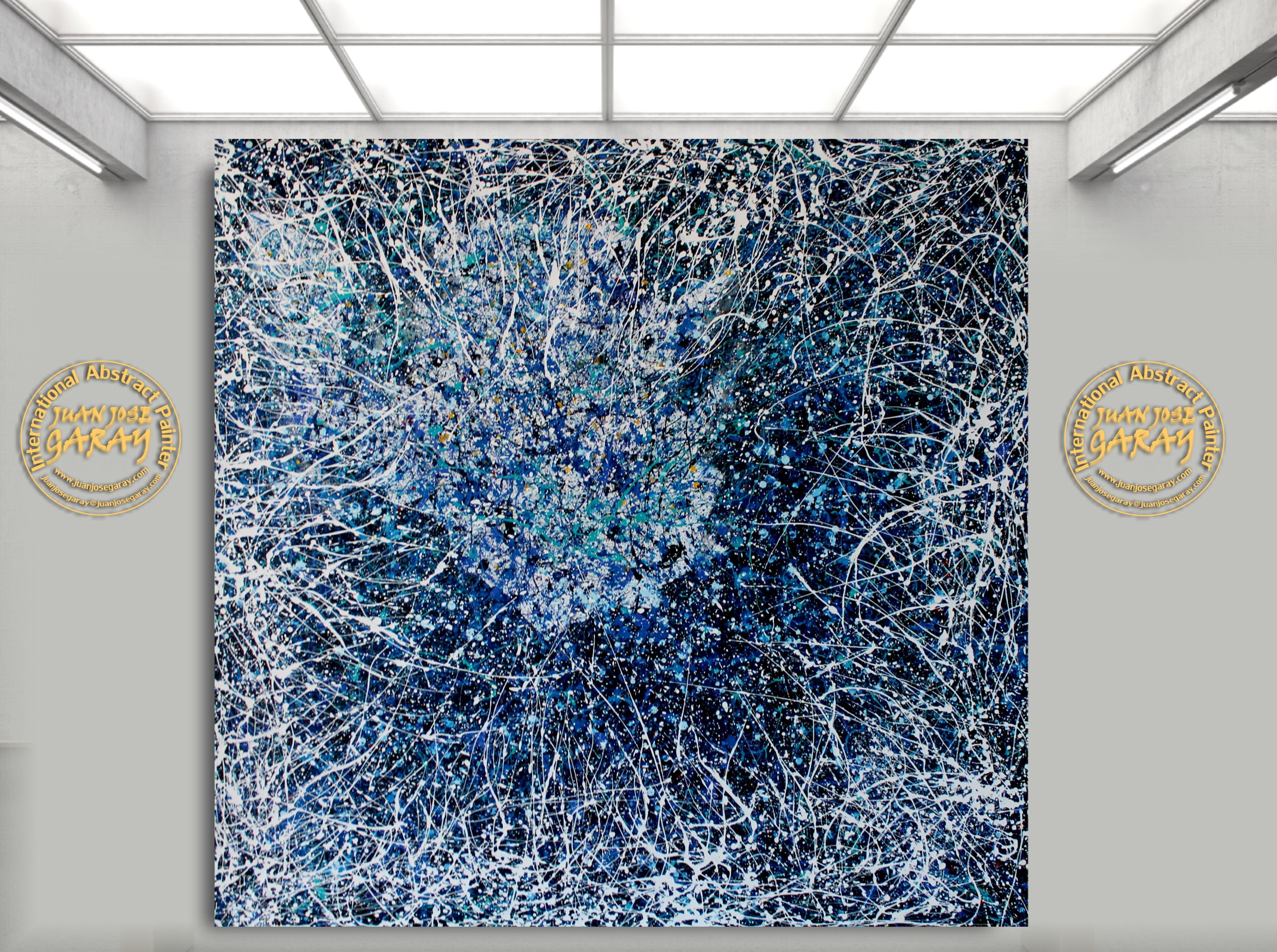 Aperto fino all'alba - Omaggio a J.Pollock di Juan Jose Garay in vendita 4