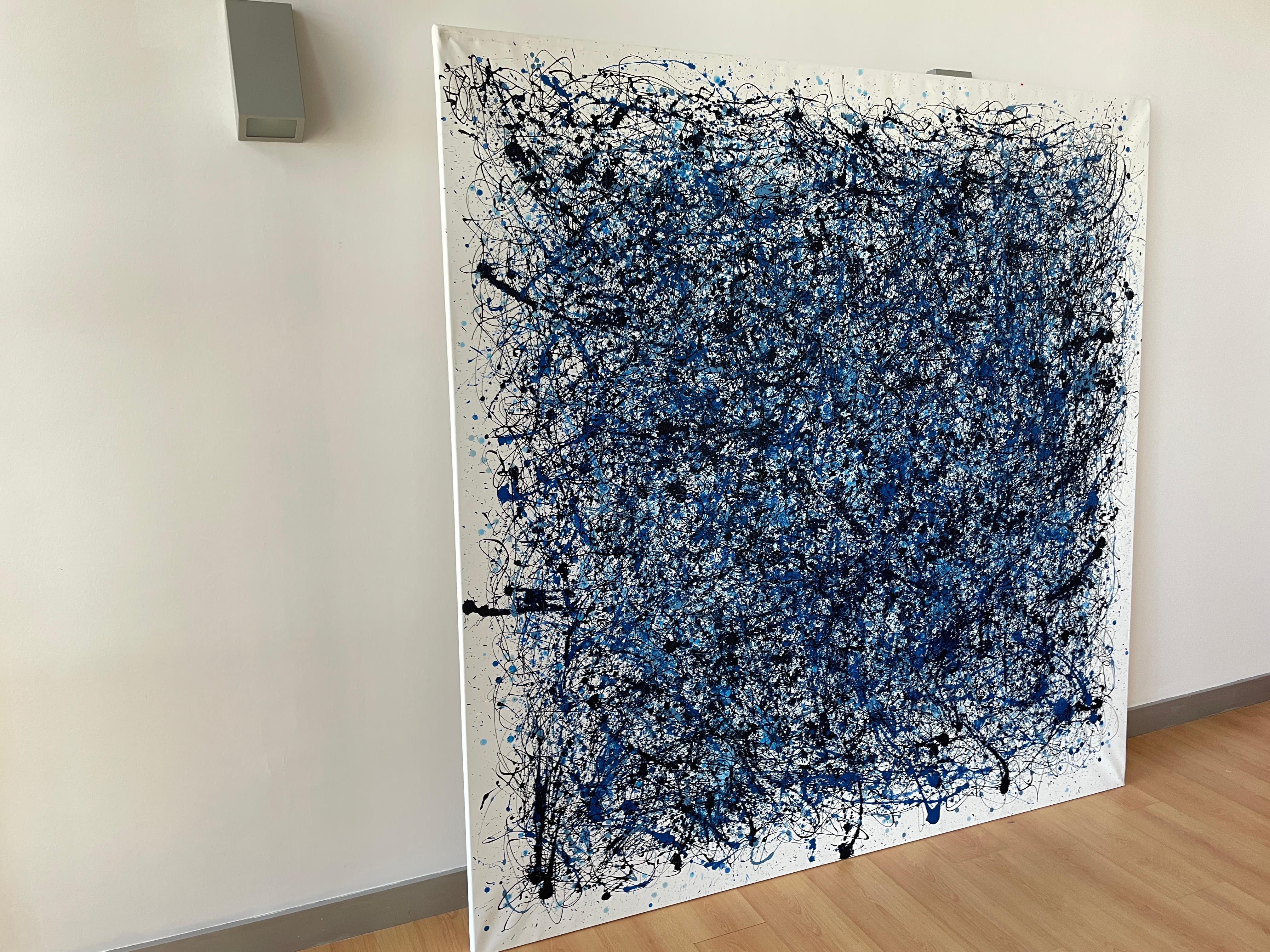 Paraíso del Amor - Interior Painting Púrpura de Juan Jose Garay