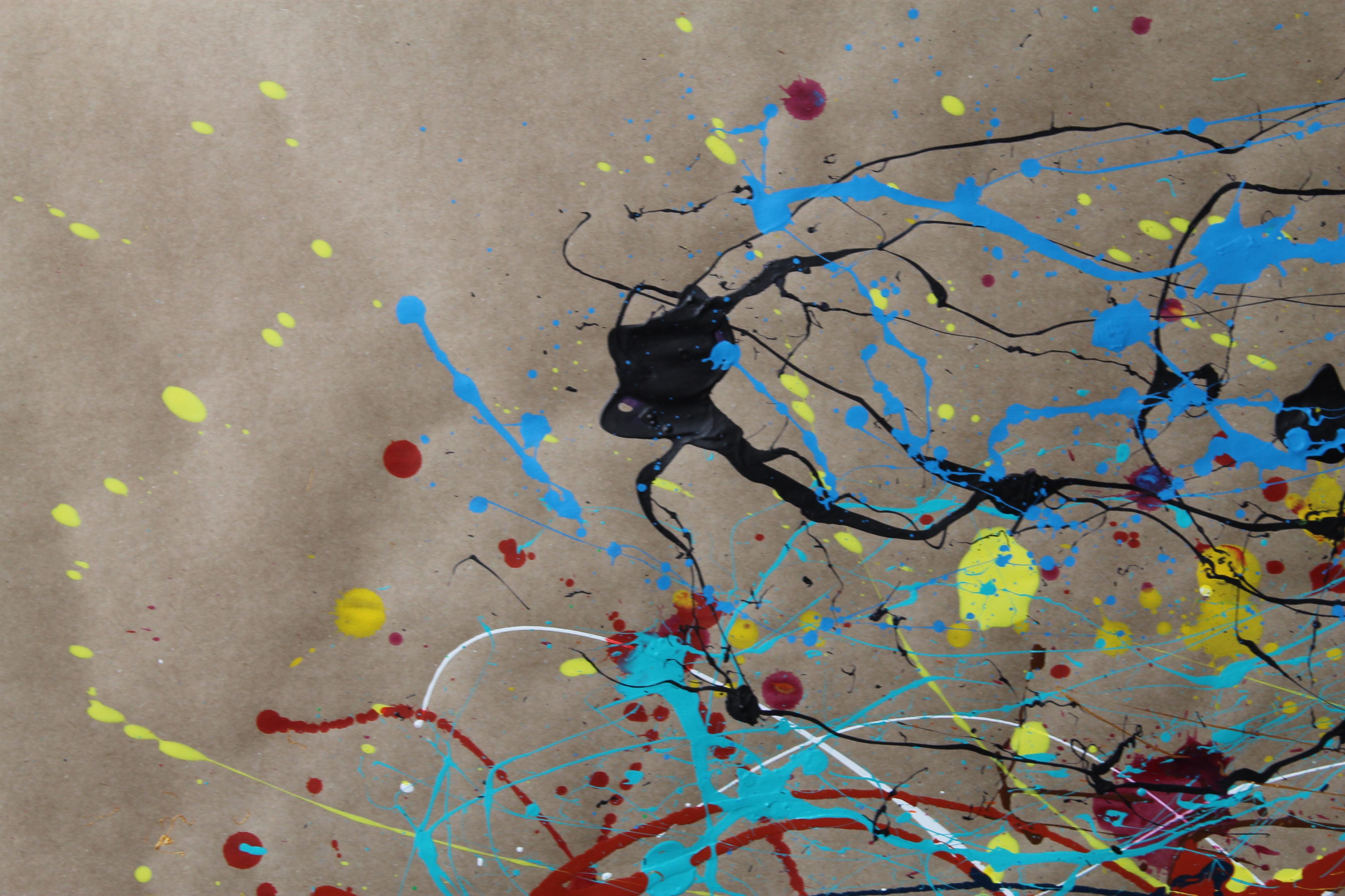 Real 01 (Abstrakter Expressionismus), Painting, von Juan Jose Garay