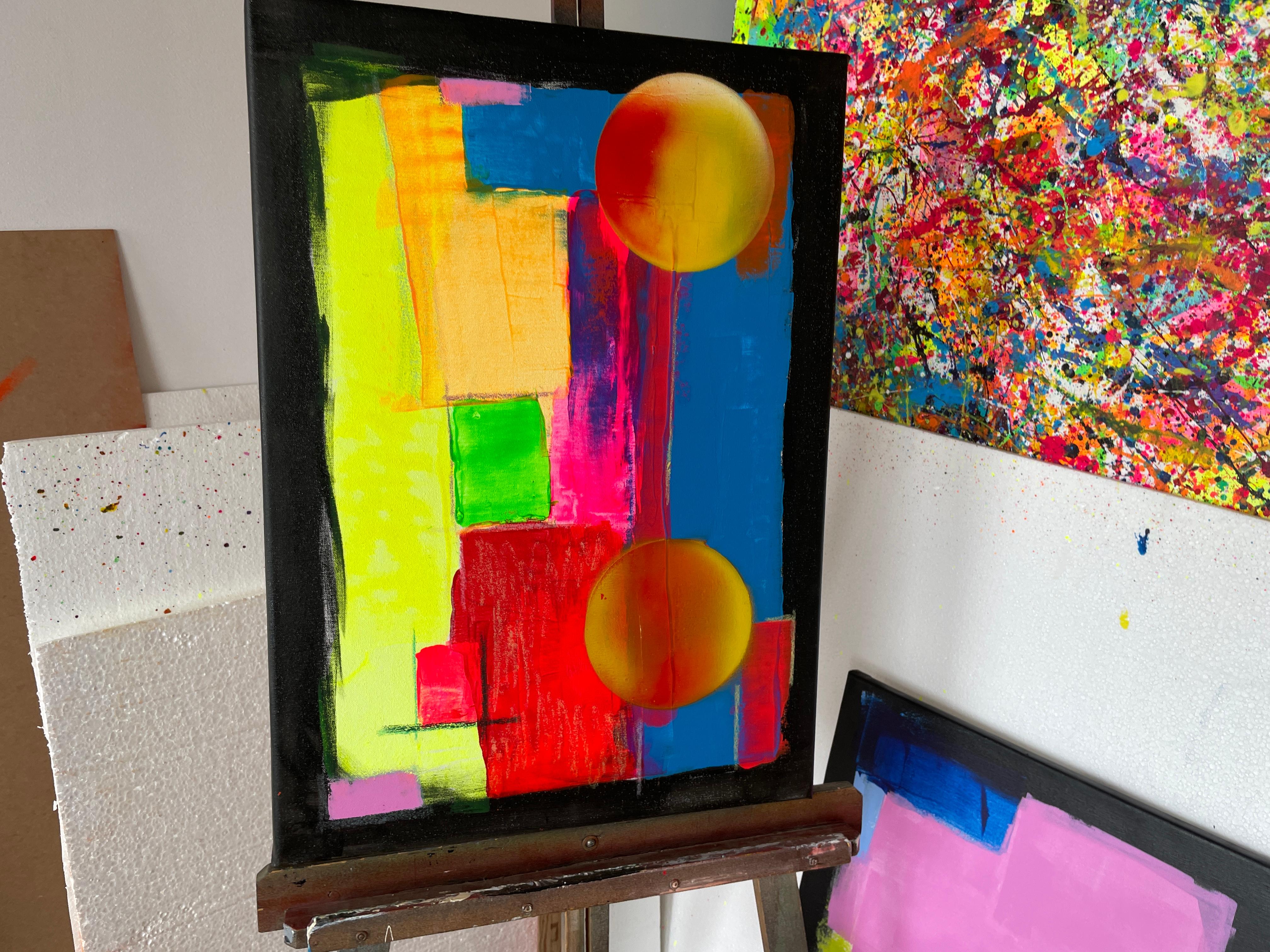 Real 011 - Abstract Expressionist Painting by Juan Jose Garay