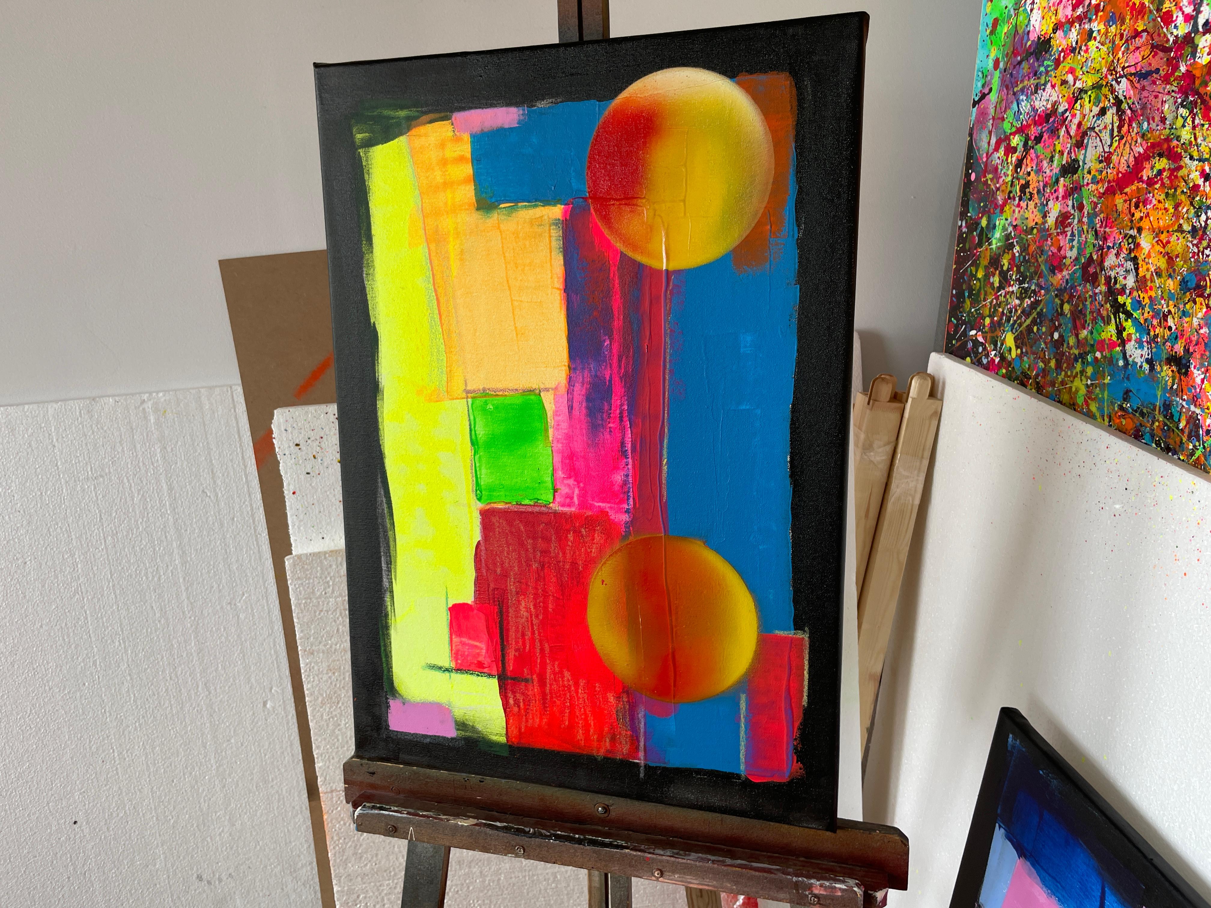 Real 011 - Yellow Interior Painting by Juan Jose Garay