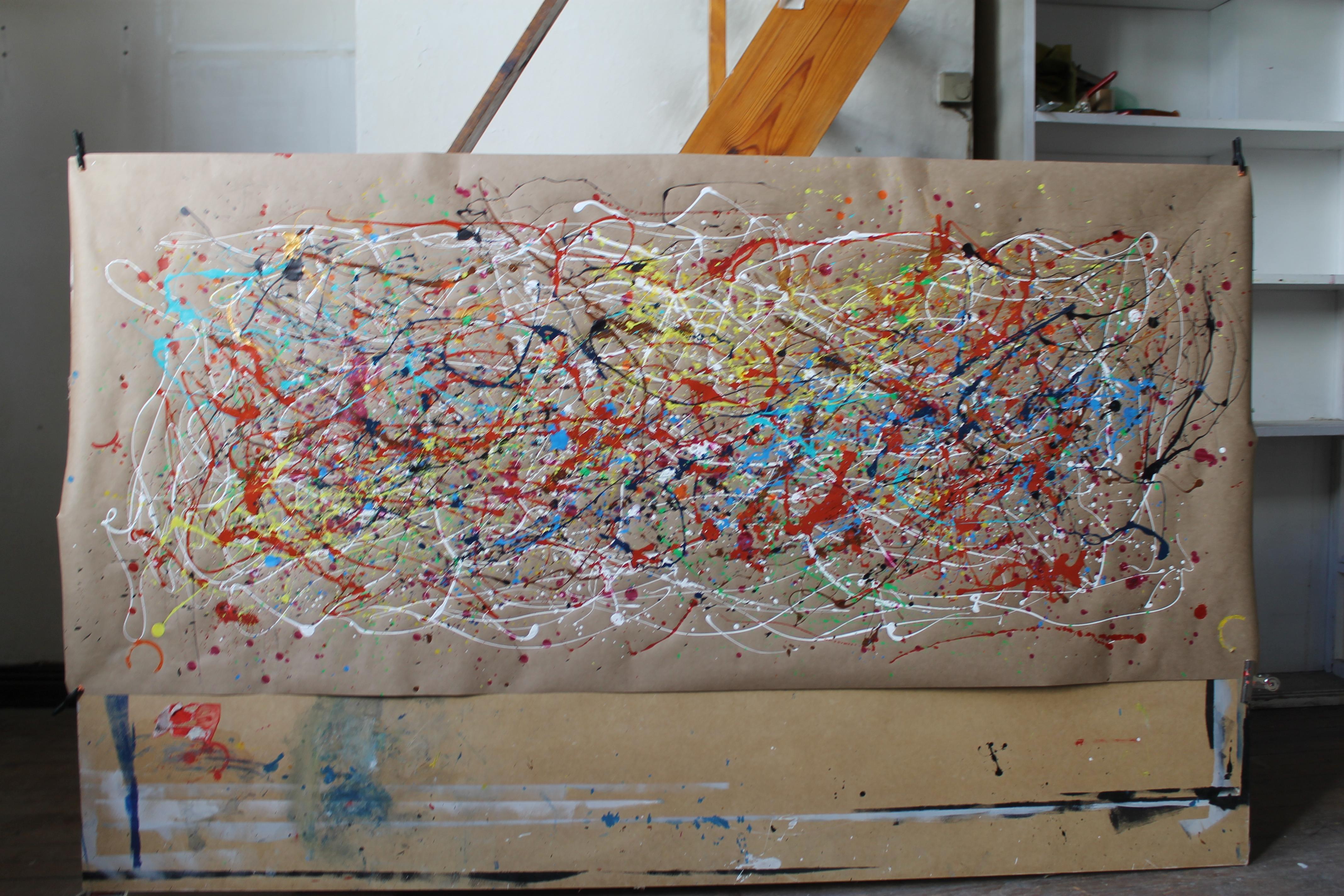 Real 04 (Abstrakter Expressionismus), Painting, von Juan Jose Garay