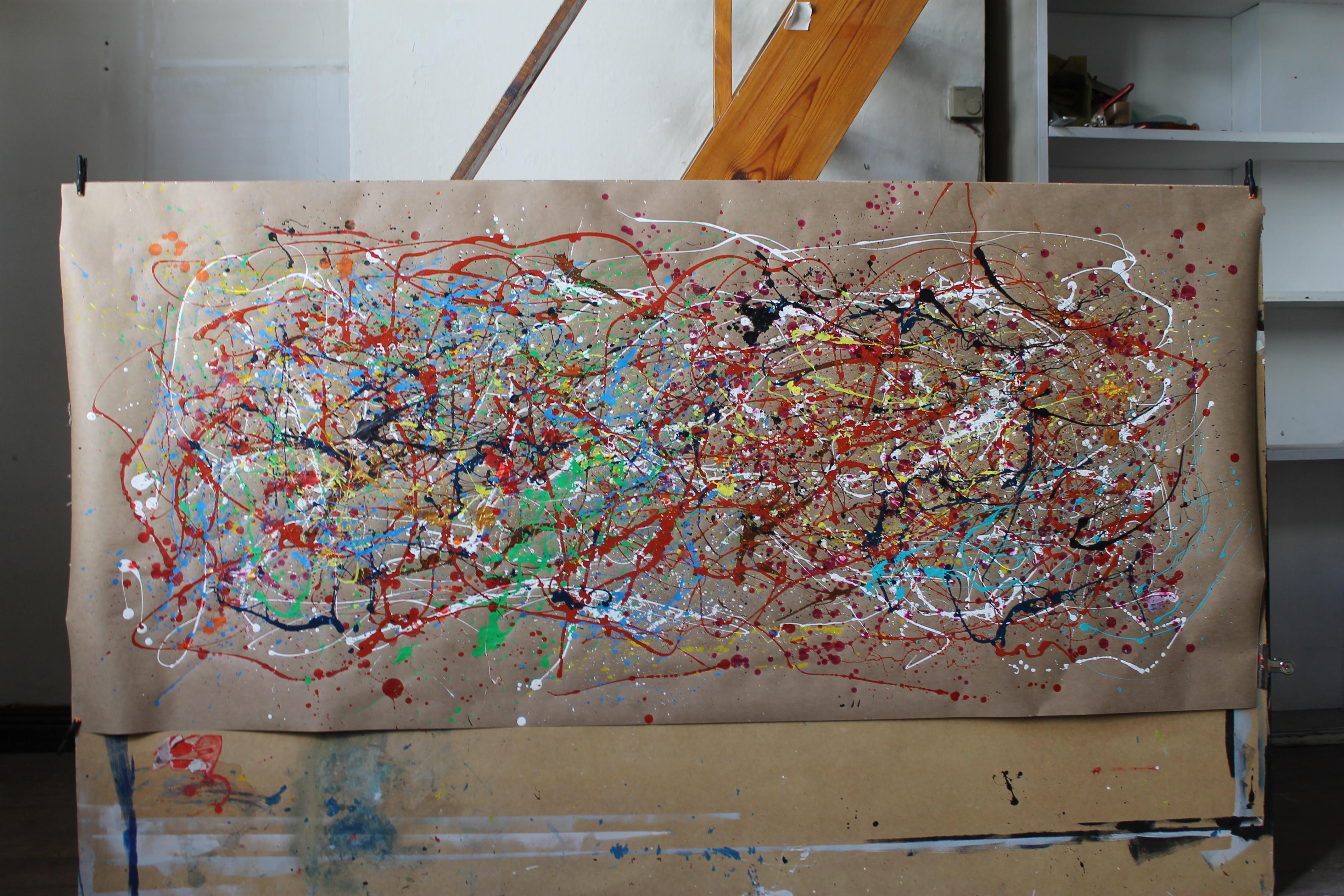 05 reale - Painting Espressionismo astratto di Juan Jose Garay