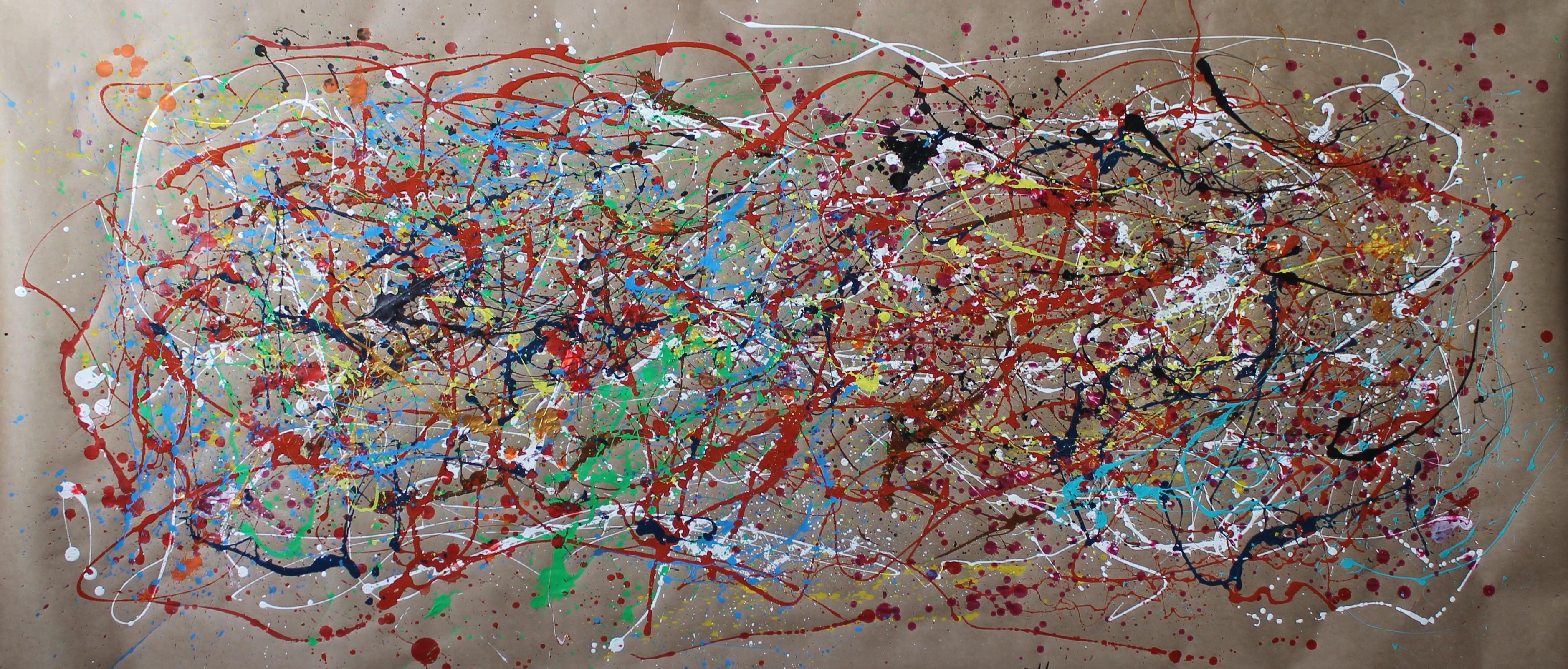 Abstract Painting di Juan Jose Garay - 05 reale