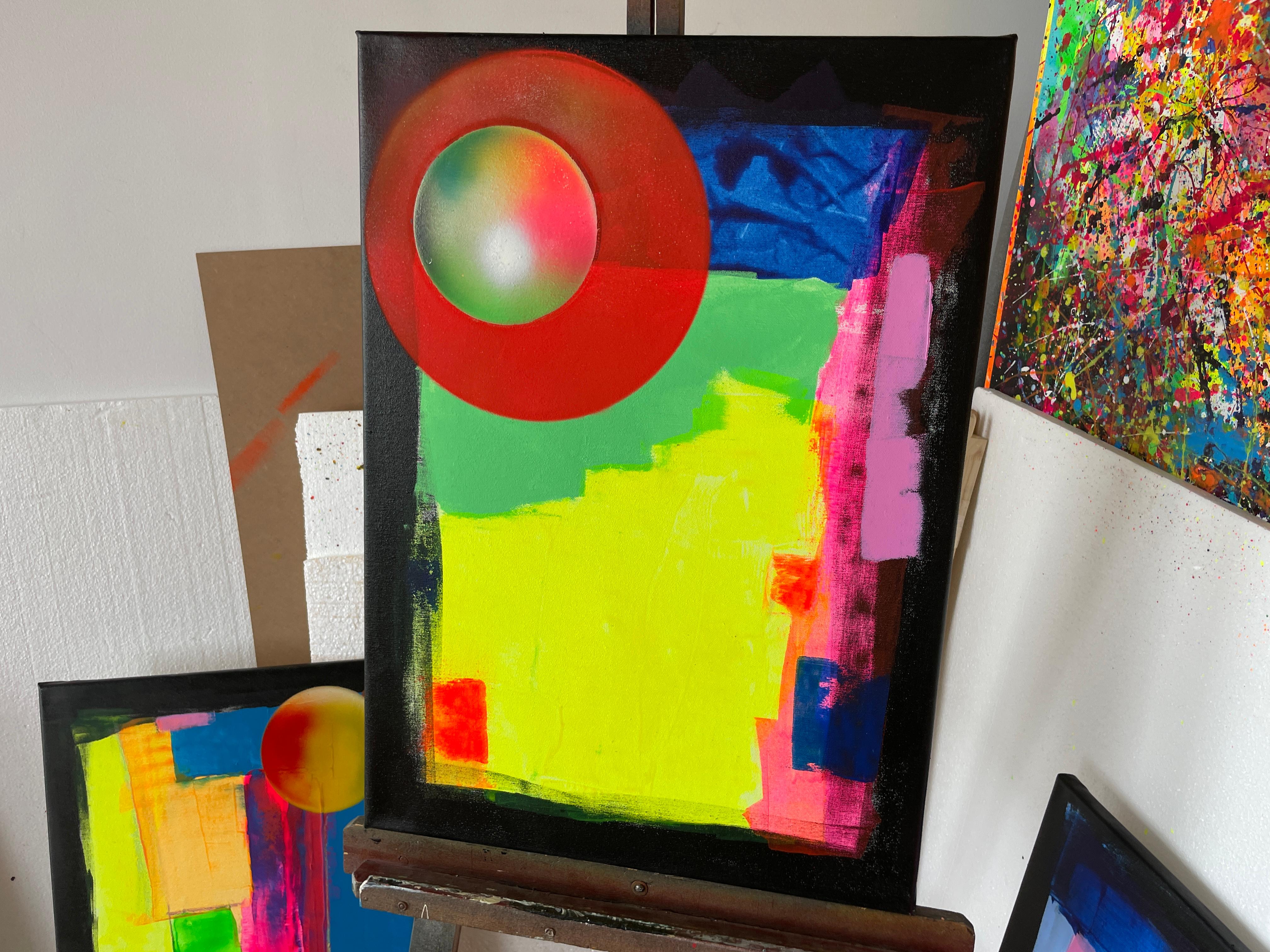Real 09 - Yellow Interior Painting by Juan Jose Garay