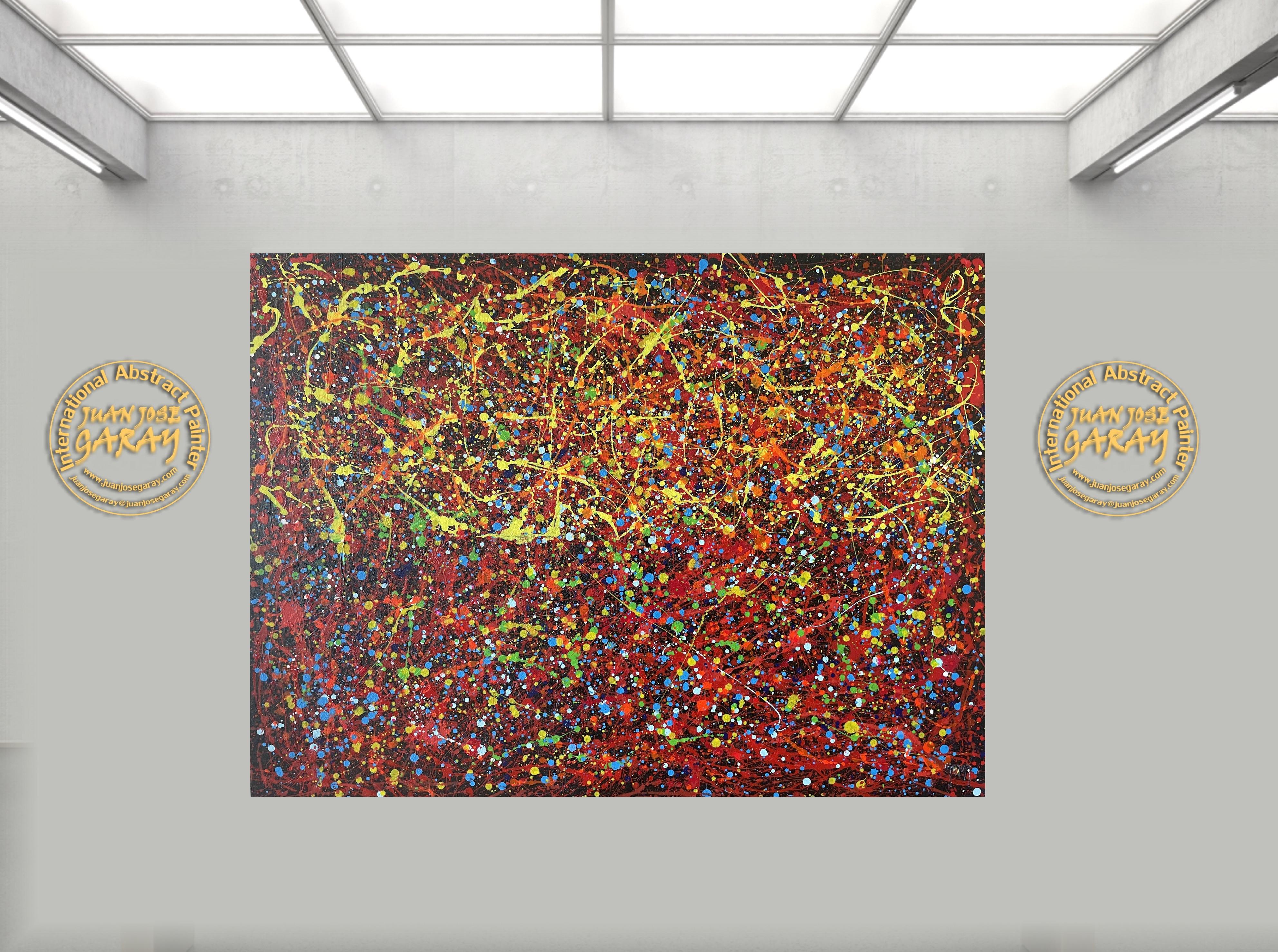 Red Metaverso – Painting von Juan Jose Garay